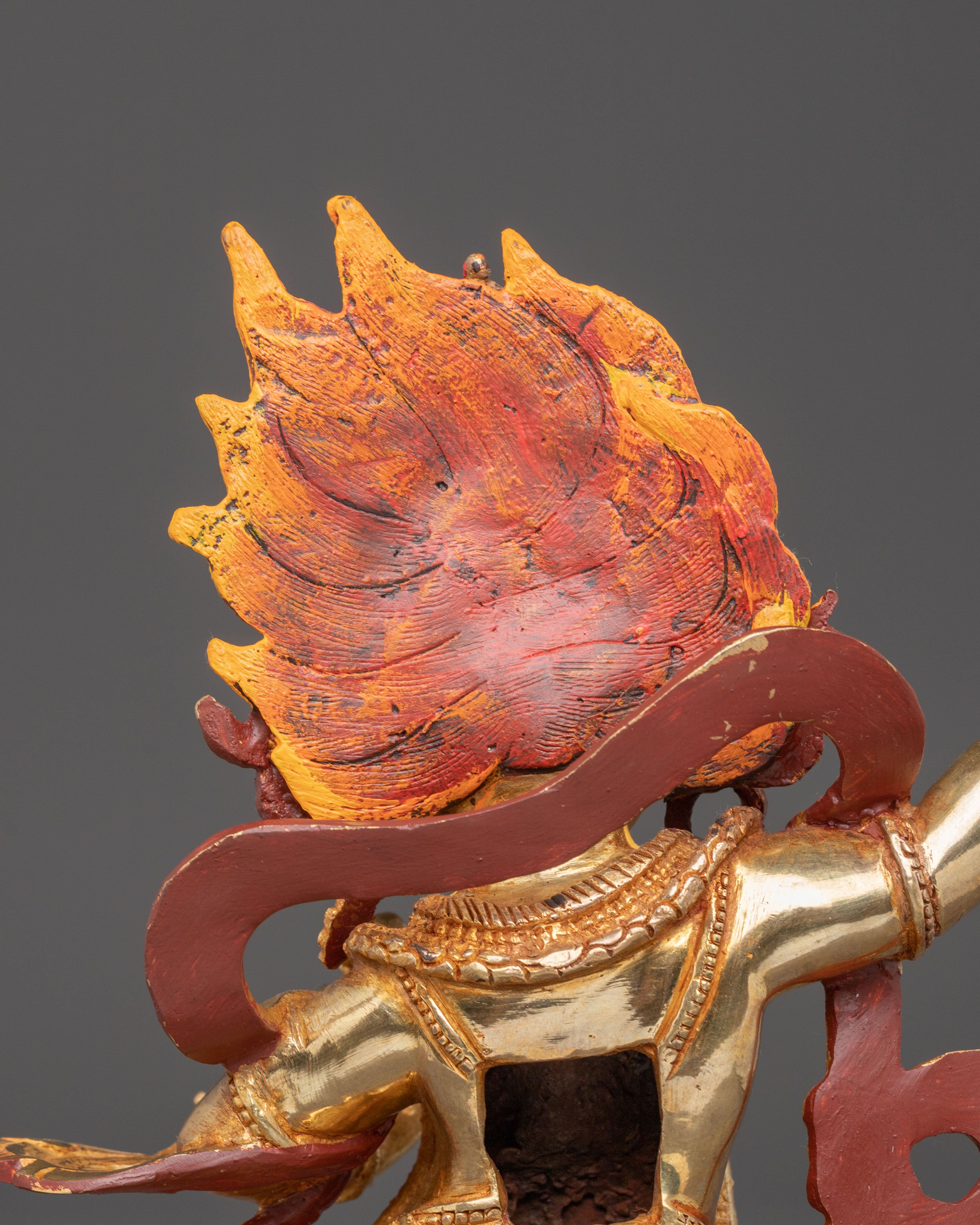 Handmade Vajrapani Statue of Protection | Wrathful Protector of Dharma