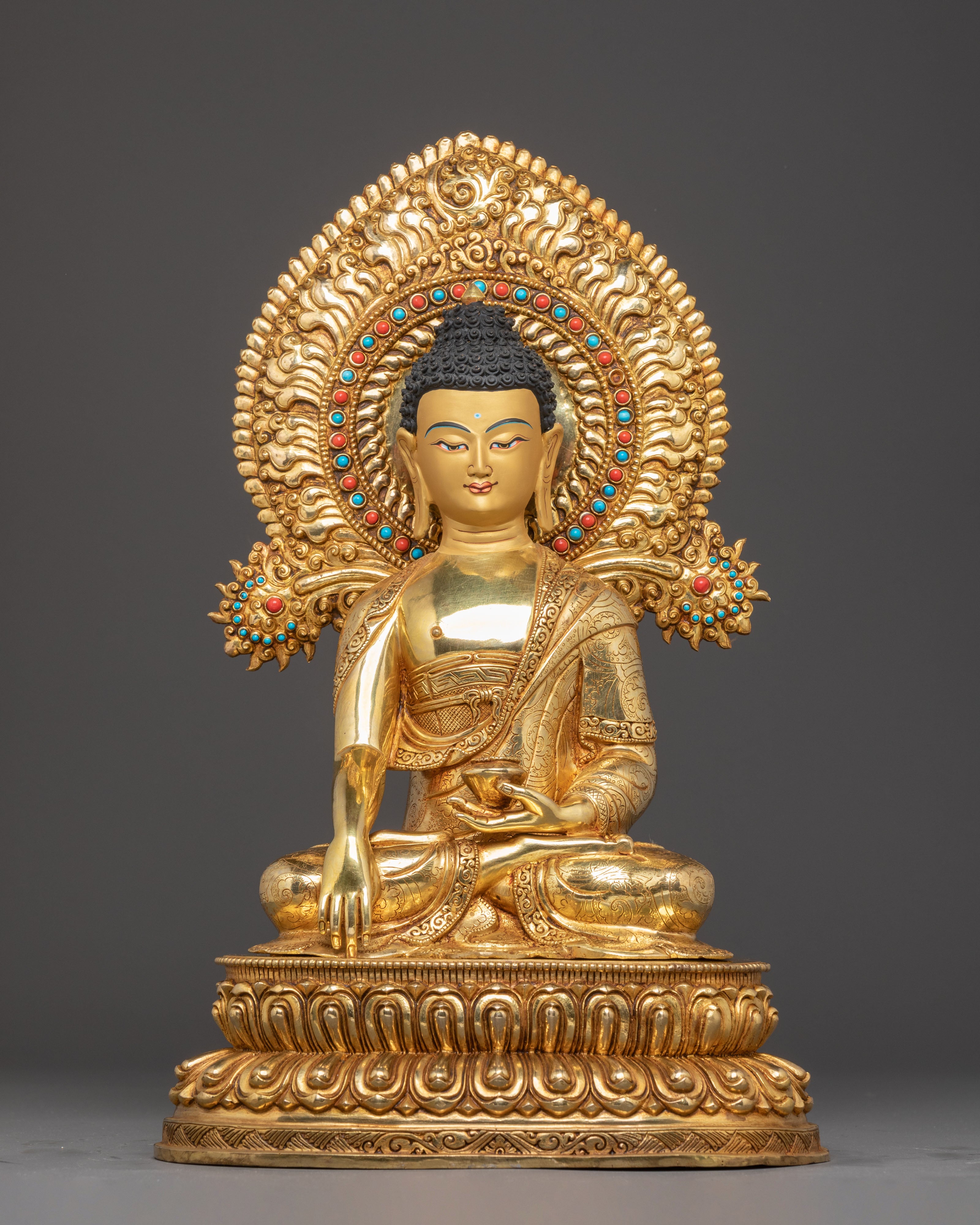 Handcrafted Gautama Buddha Statue of Knowledge and Power
