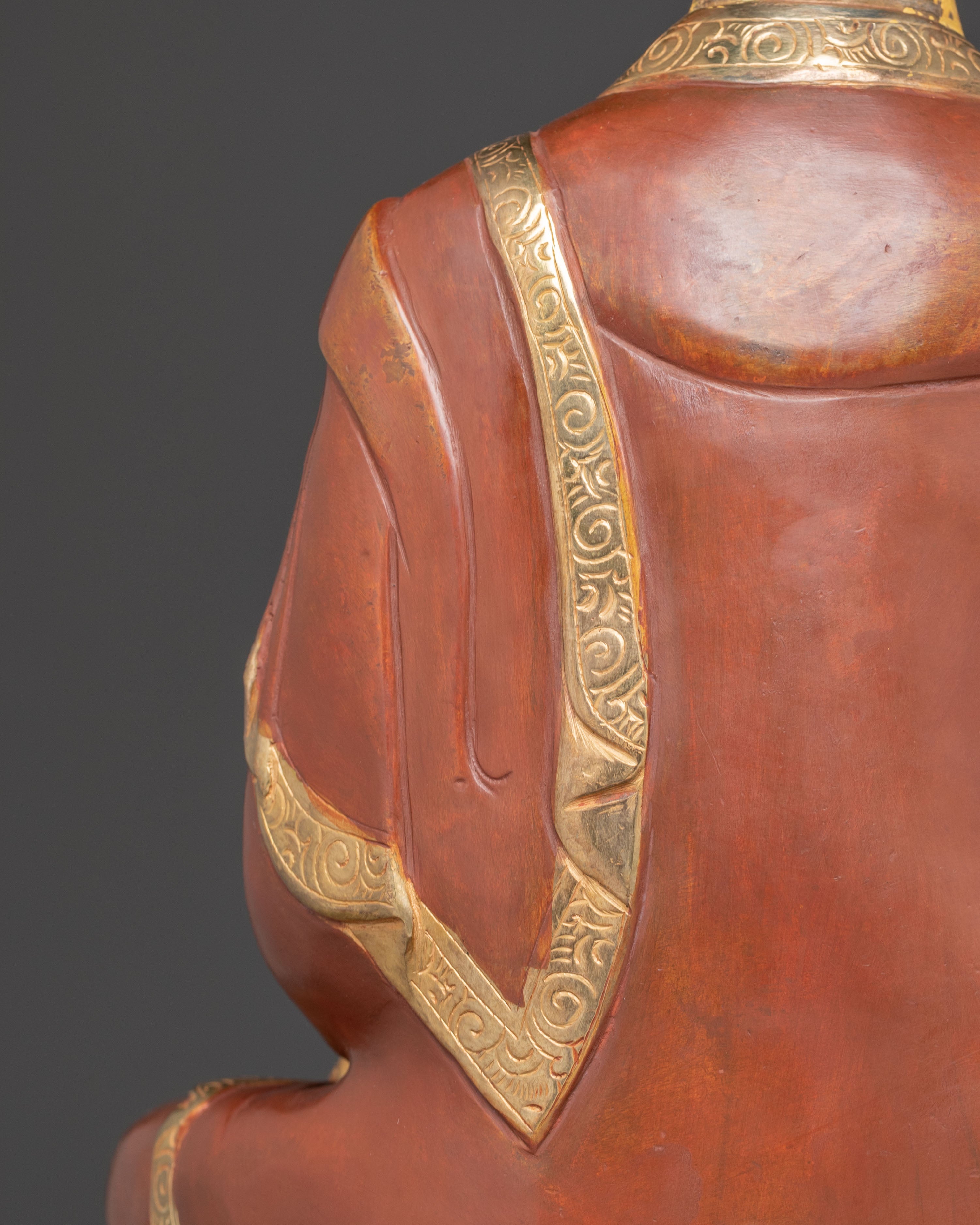 Amitabha Buddha Oxidized Copper Body Statue | Western Pure Land Deity