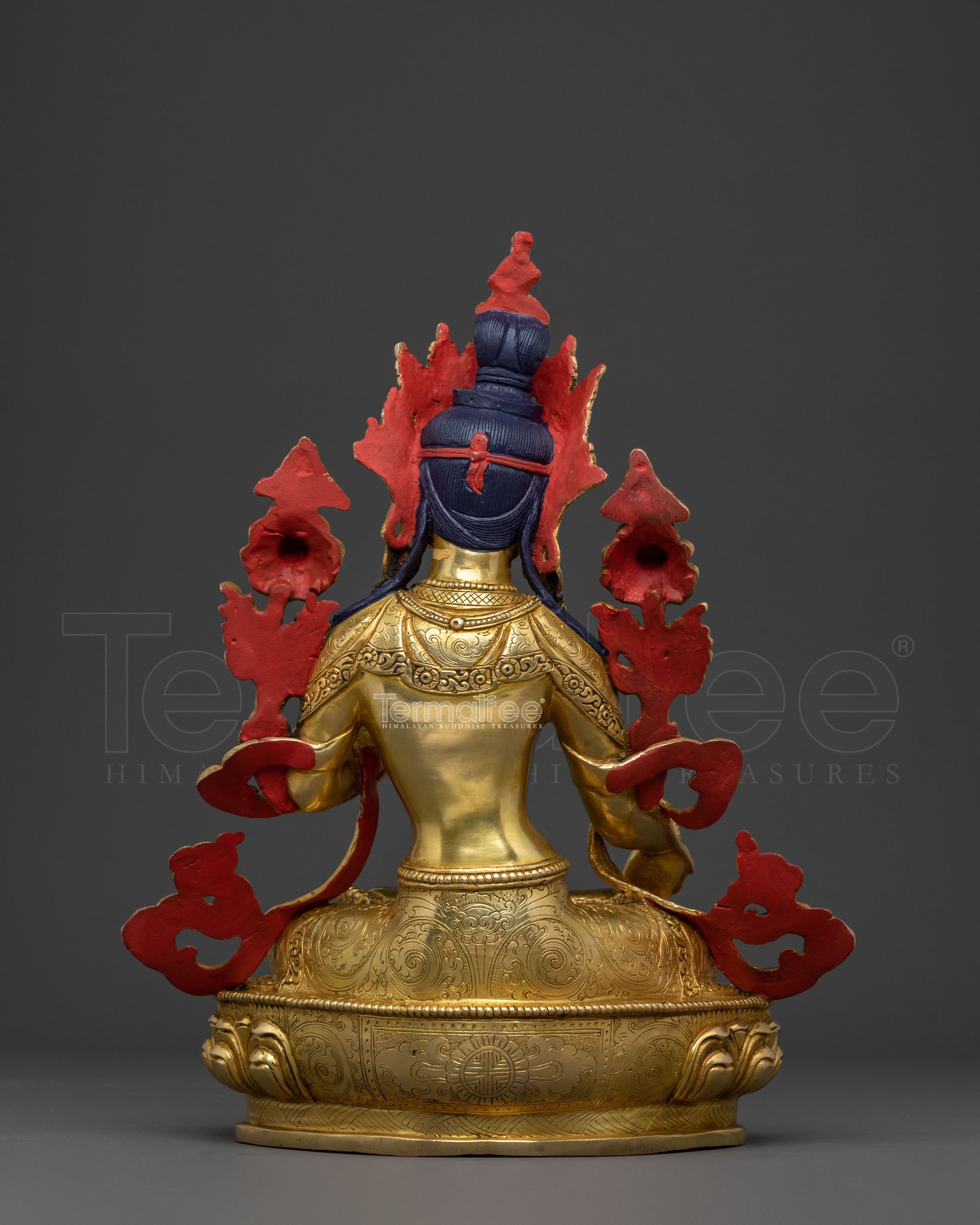 White Tara: Himalayan Buddhist Sacred Figurine