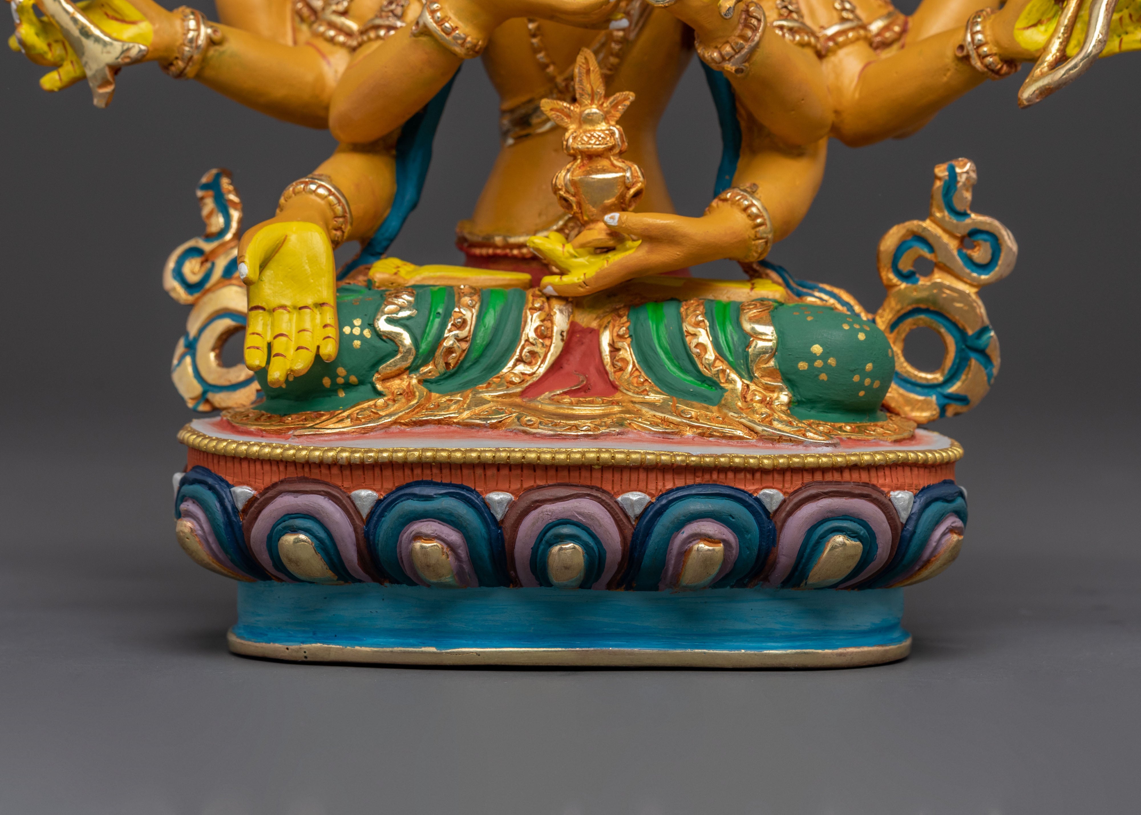 Golden Namgyalma Blessing Statue  – Gilded Namgyalma Sculpture