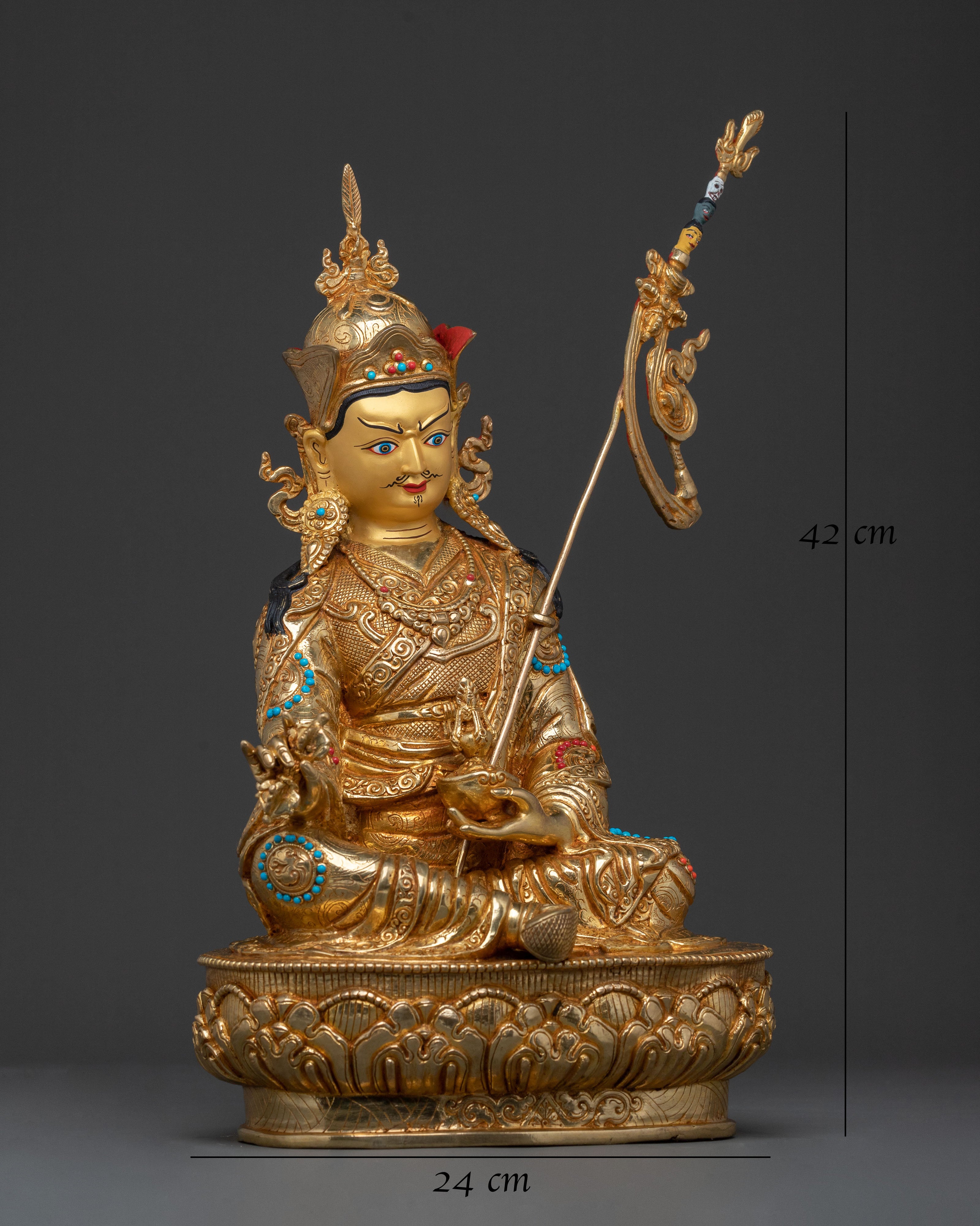 Guru Rinpoche Sacred Figurine | Altar Decor