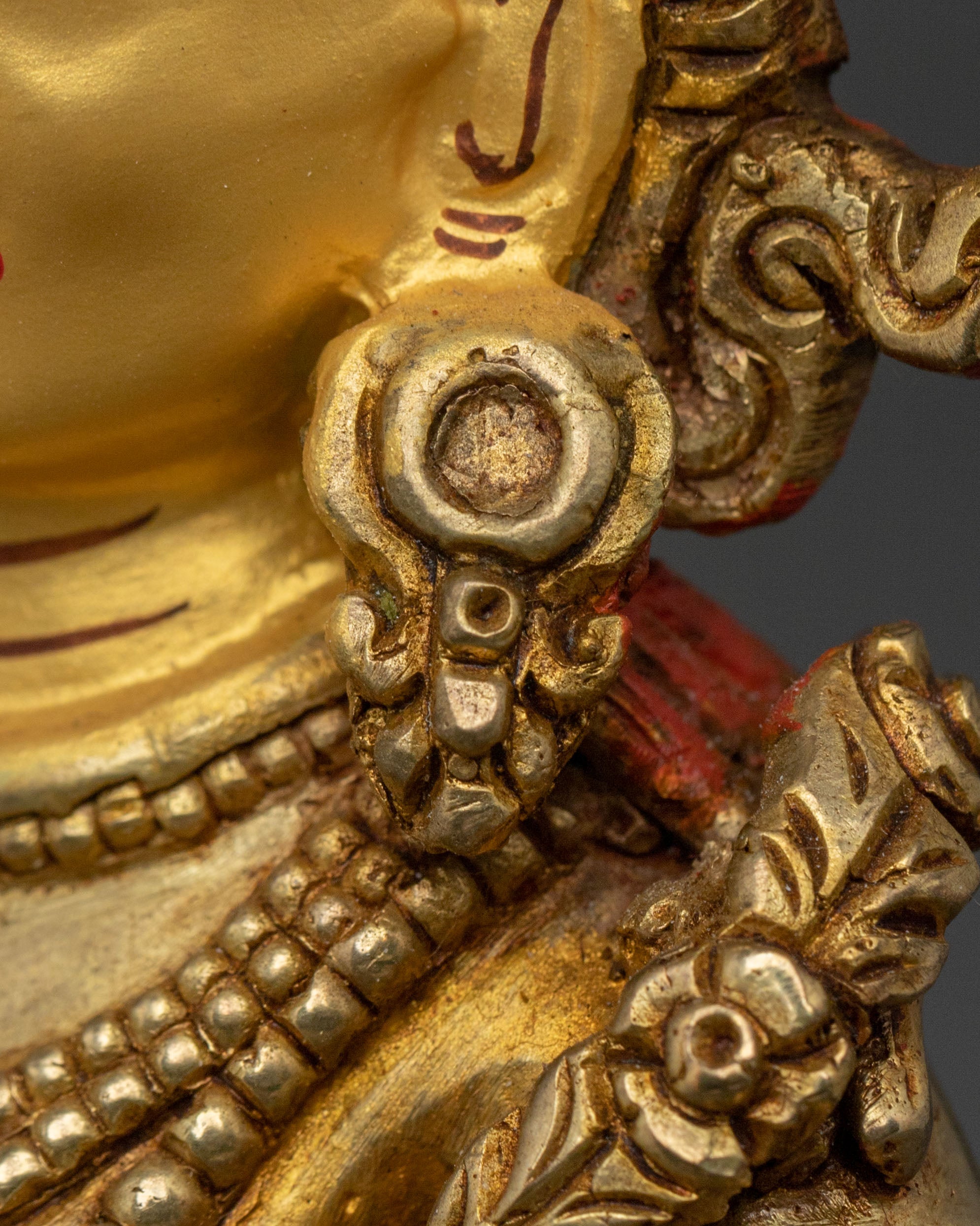 Tibetan Yeshe Tsogyal Sculpture | Altar Home Decor