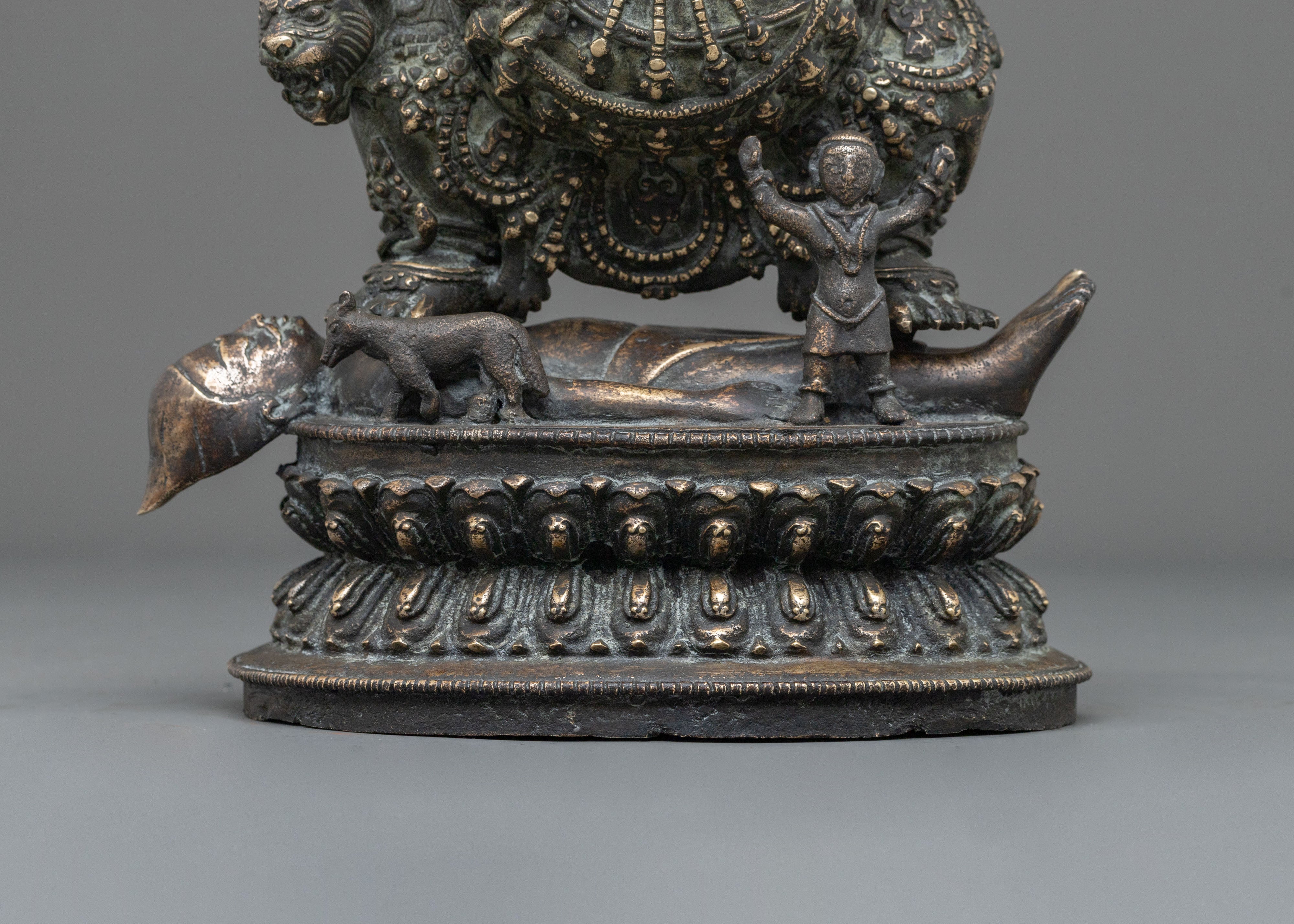 Prajnana Dharmapala Statue | Buddhist Protector