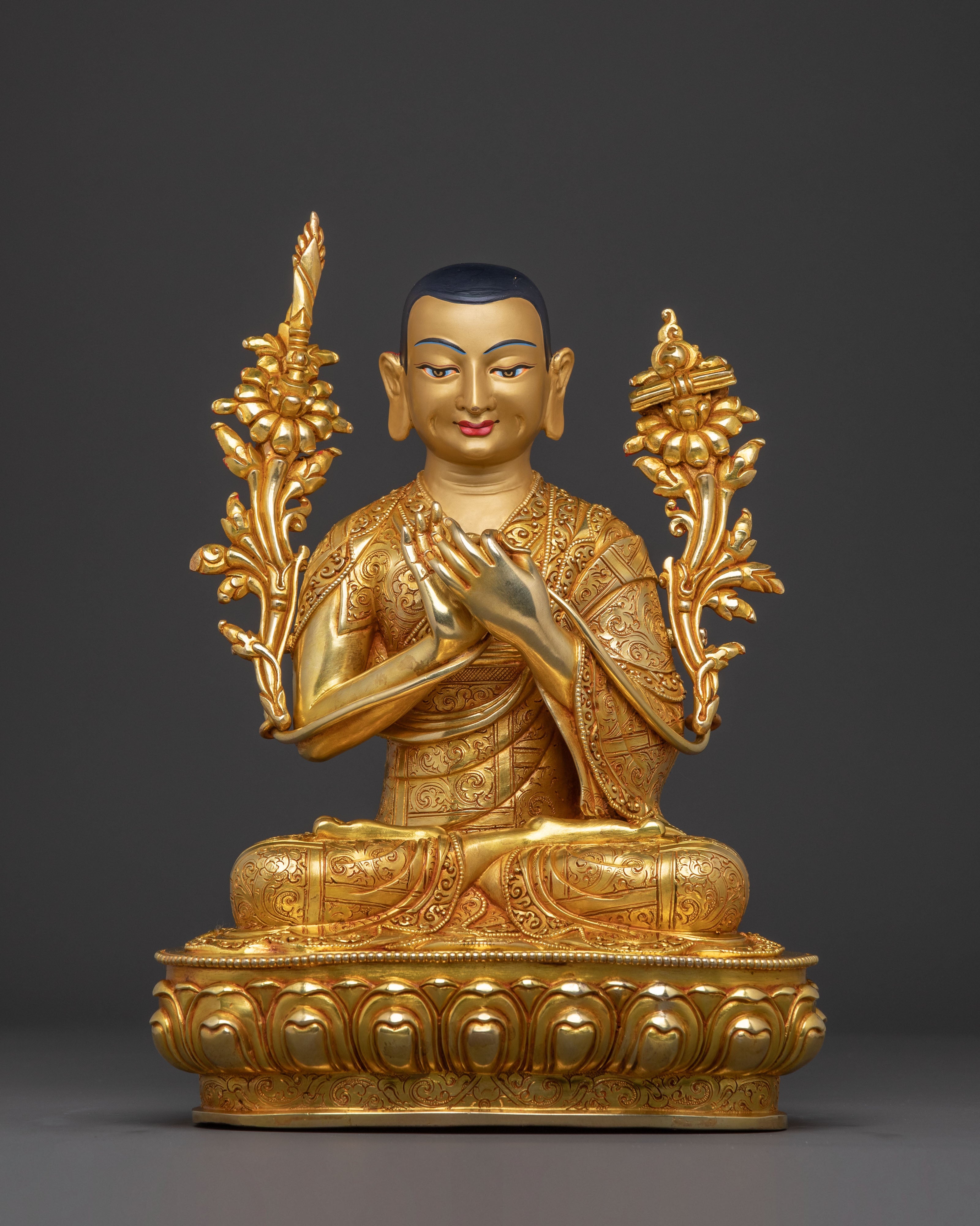 Buddhist Master Je Tsongkhapa Statue