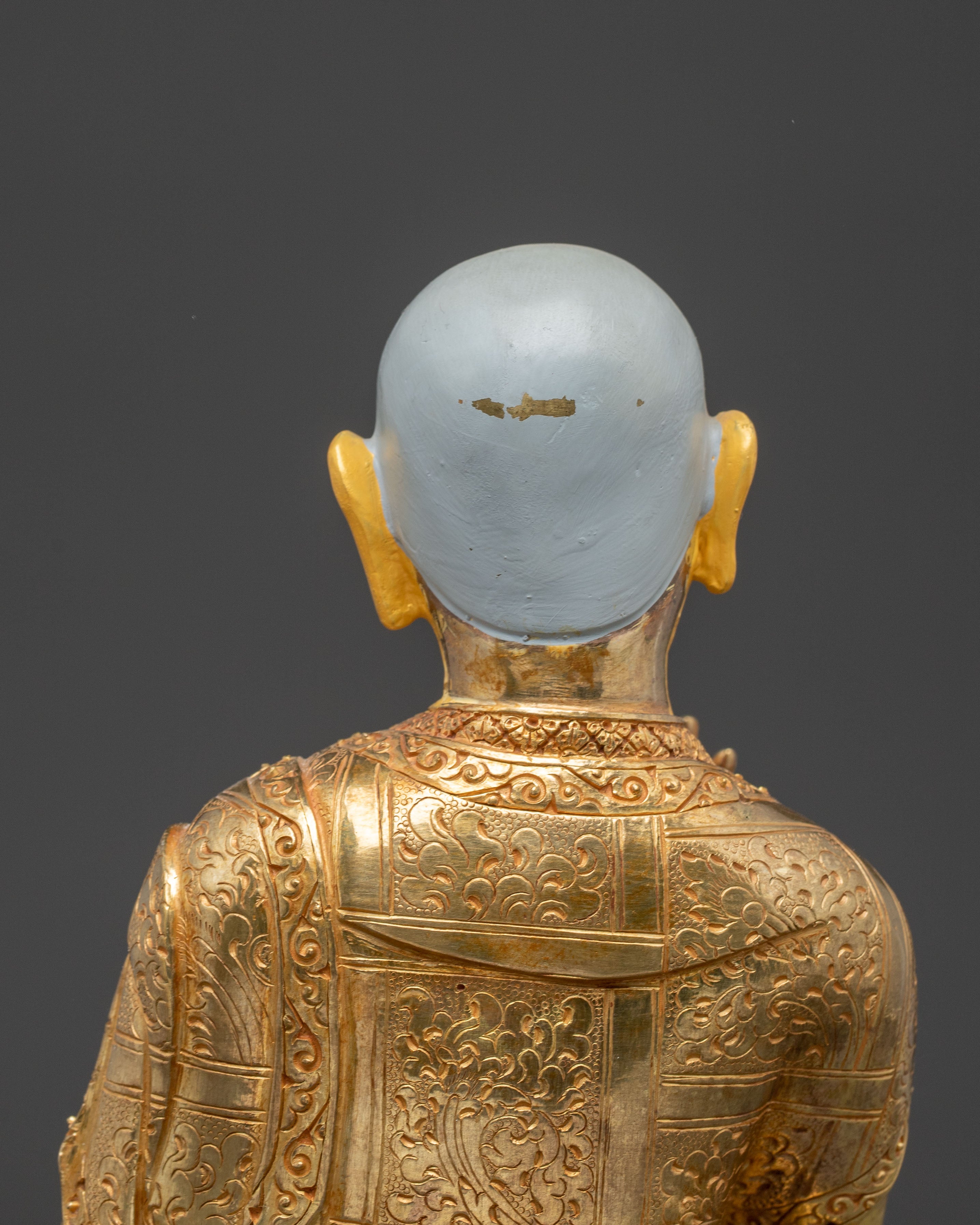 Golden Disciples Statue of Tsongkhapa | Wisdom of the Sage