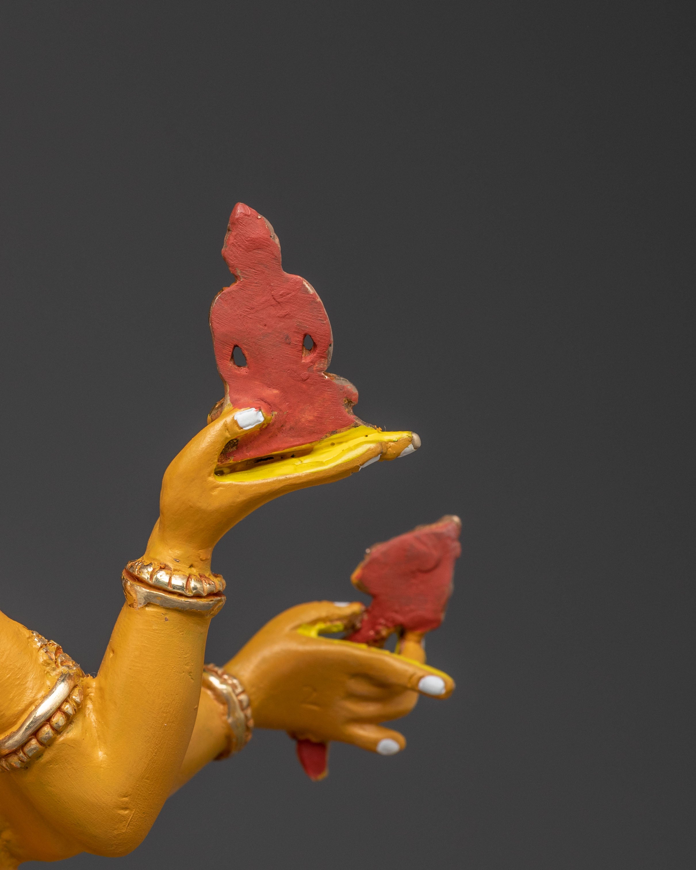 Handcrafted Namgyalma Statue on Throne: Divine Elegance