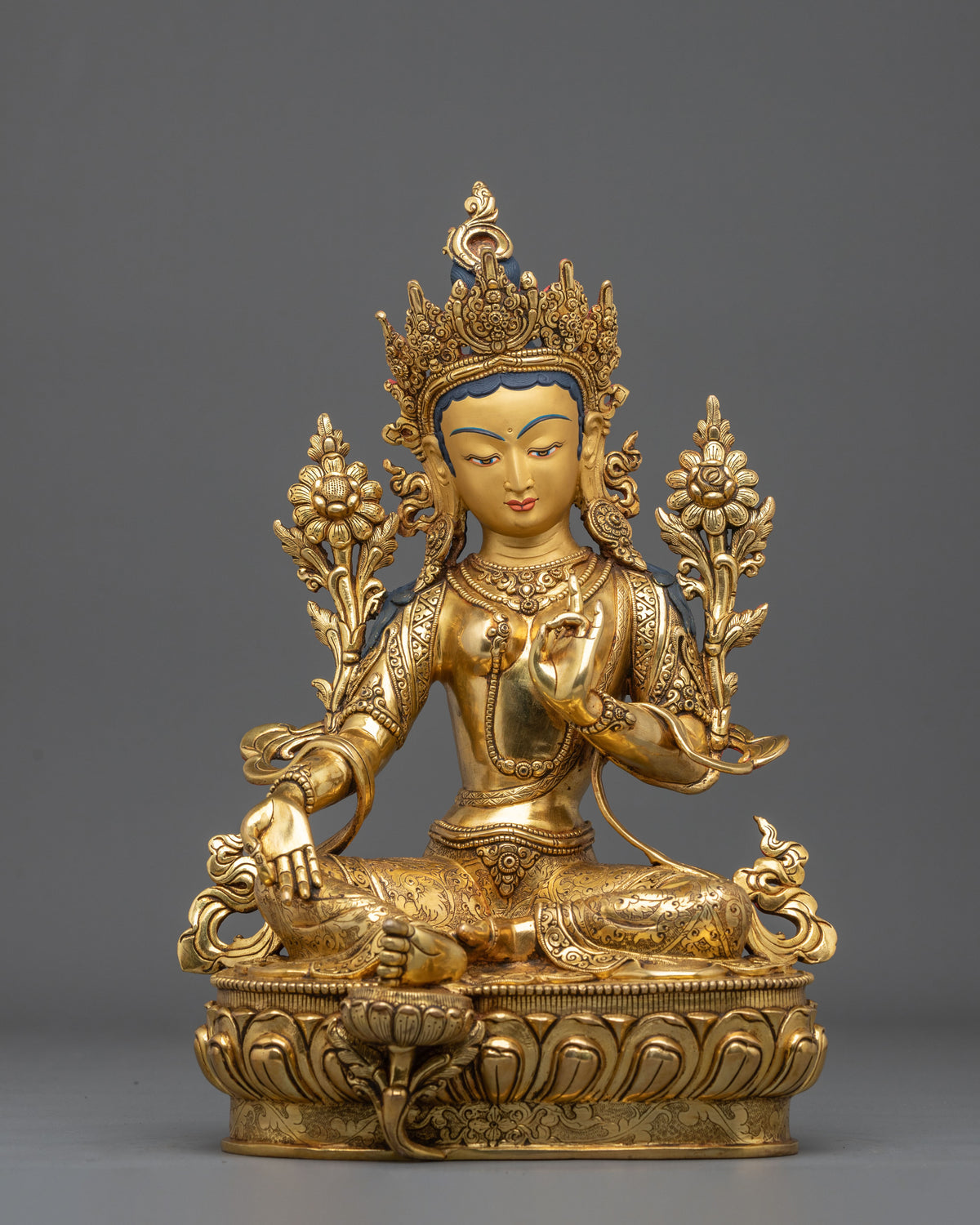 Green Tara Statue