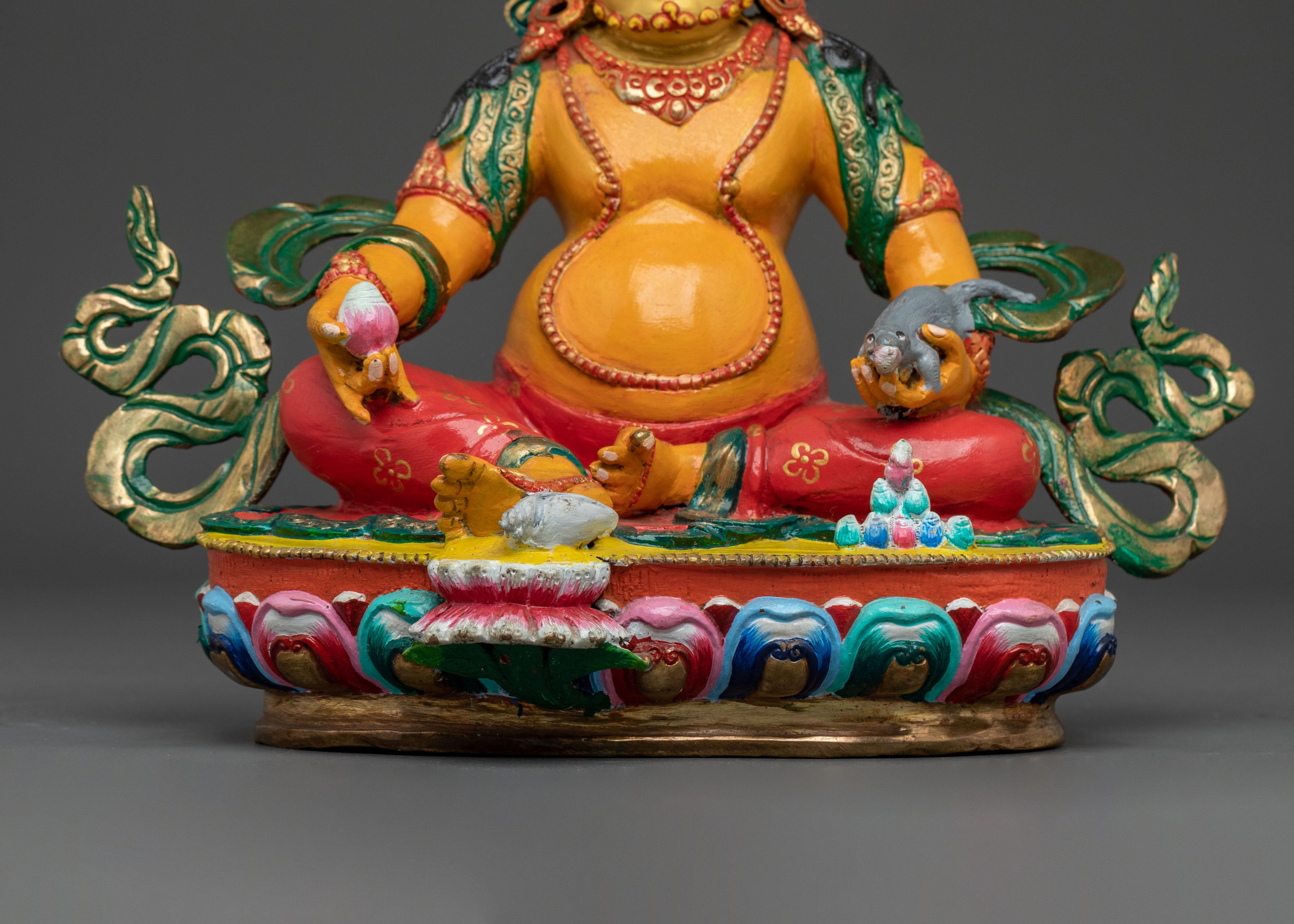 Dzambhala Sculpture | Buddhist Wealth Deity