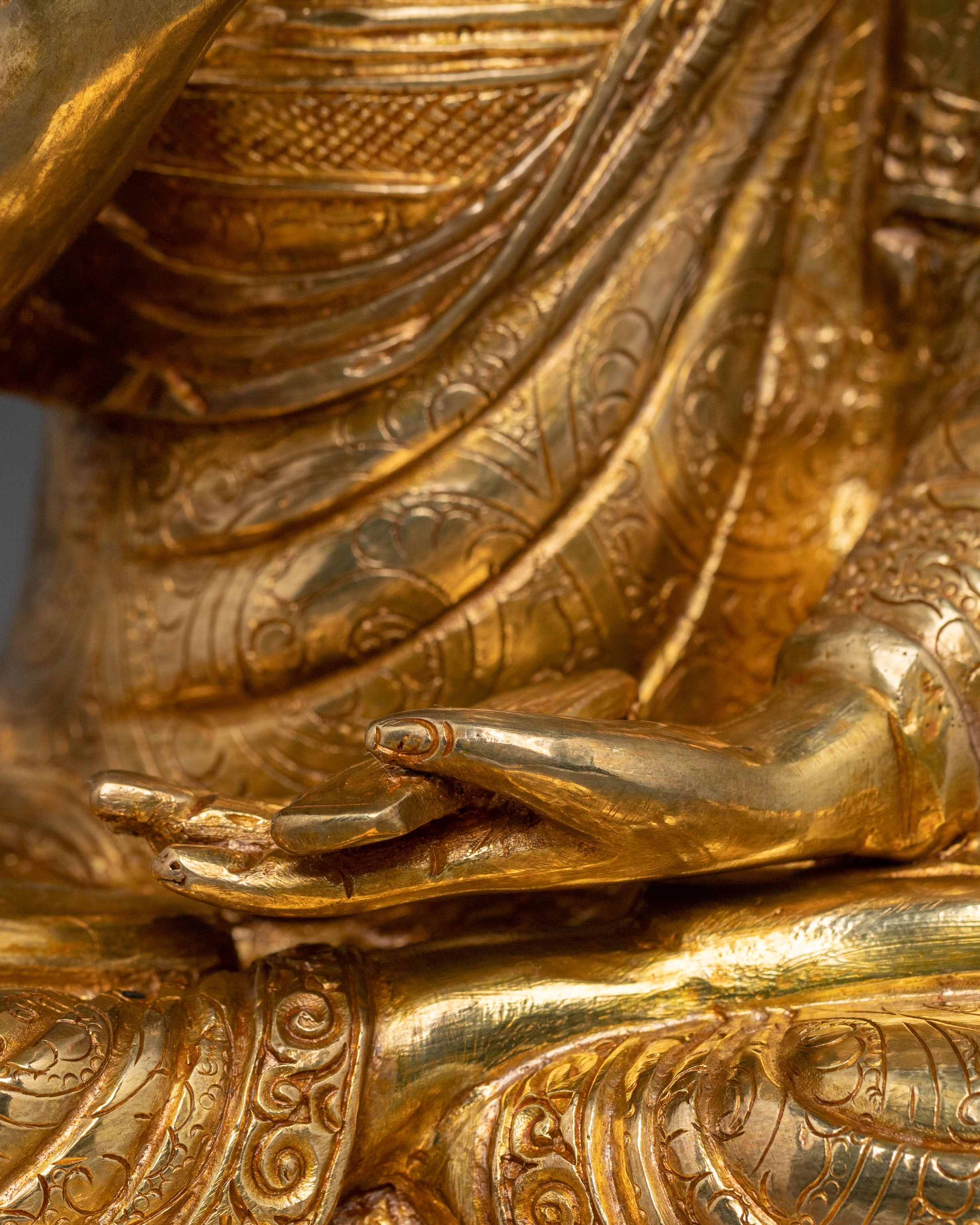 Disciples of Tsongkhapa Statue Set | Sacred Tibetan Art