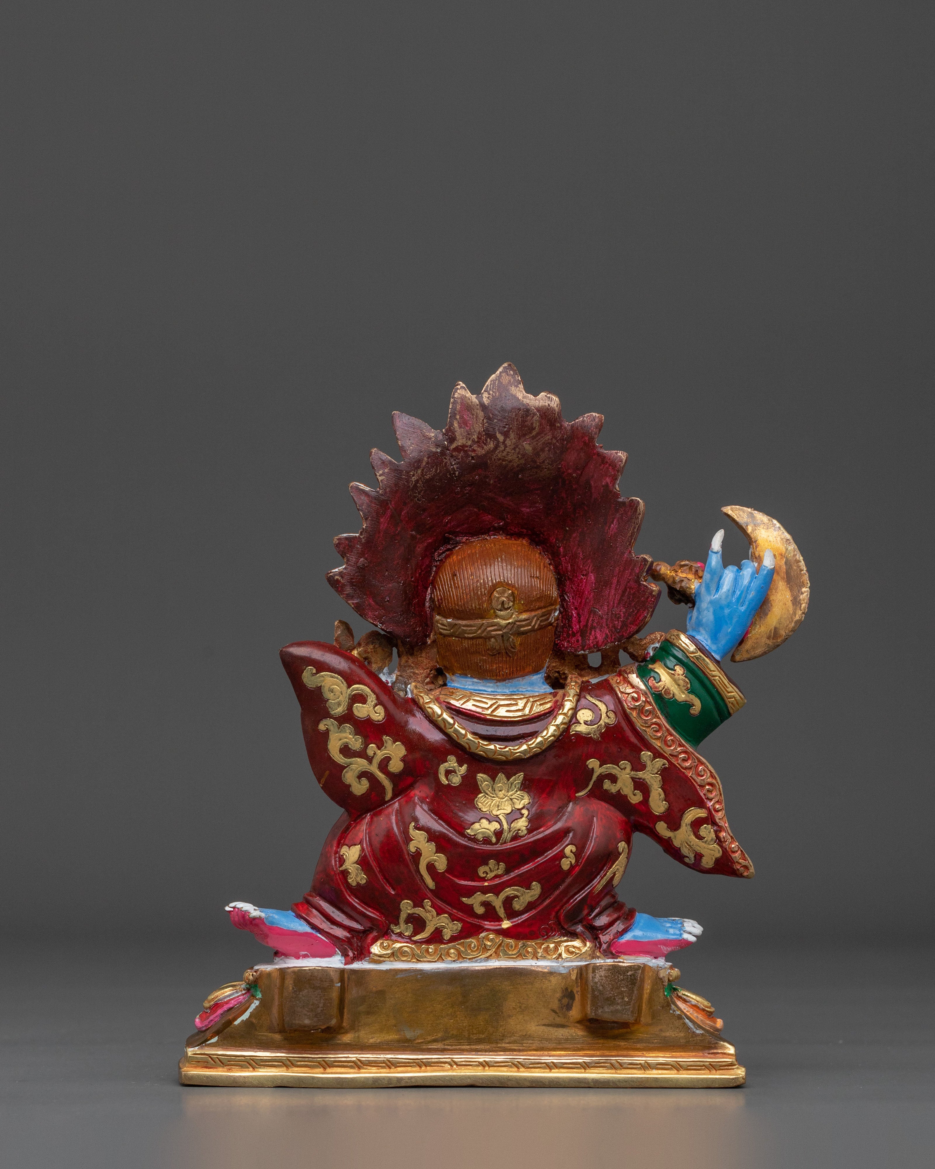 Wrathful Mahakala Bernakchen Statue | Symbol of Protection