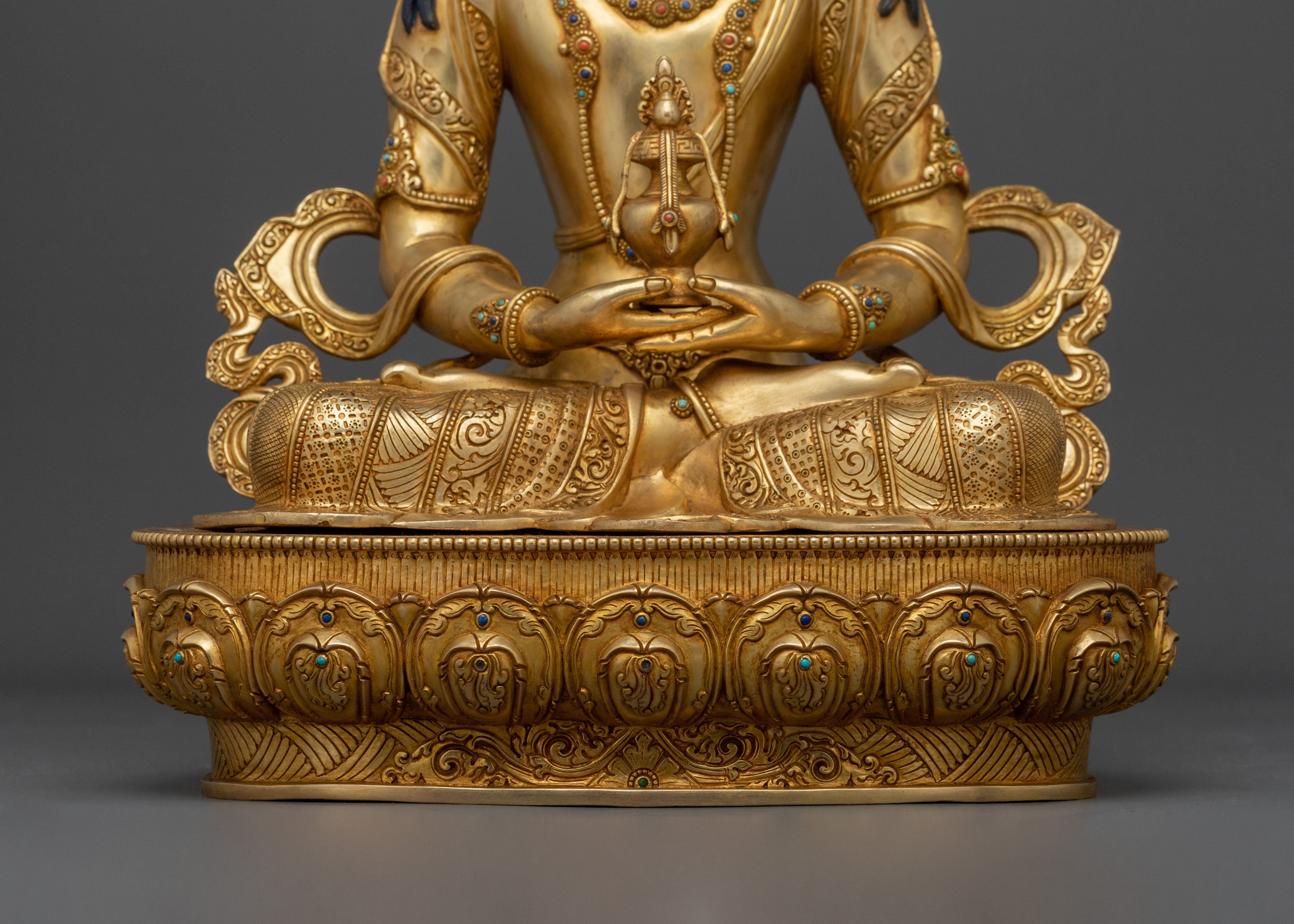 Handmade Amitayus Statue | Long Life Deity