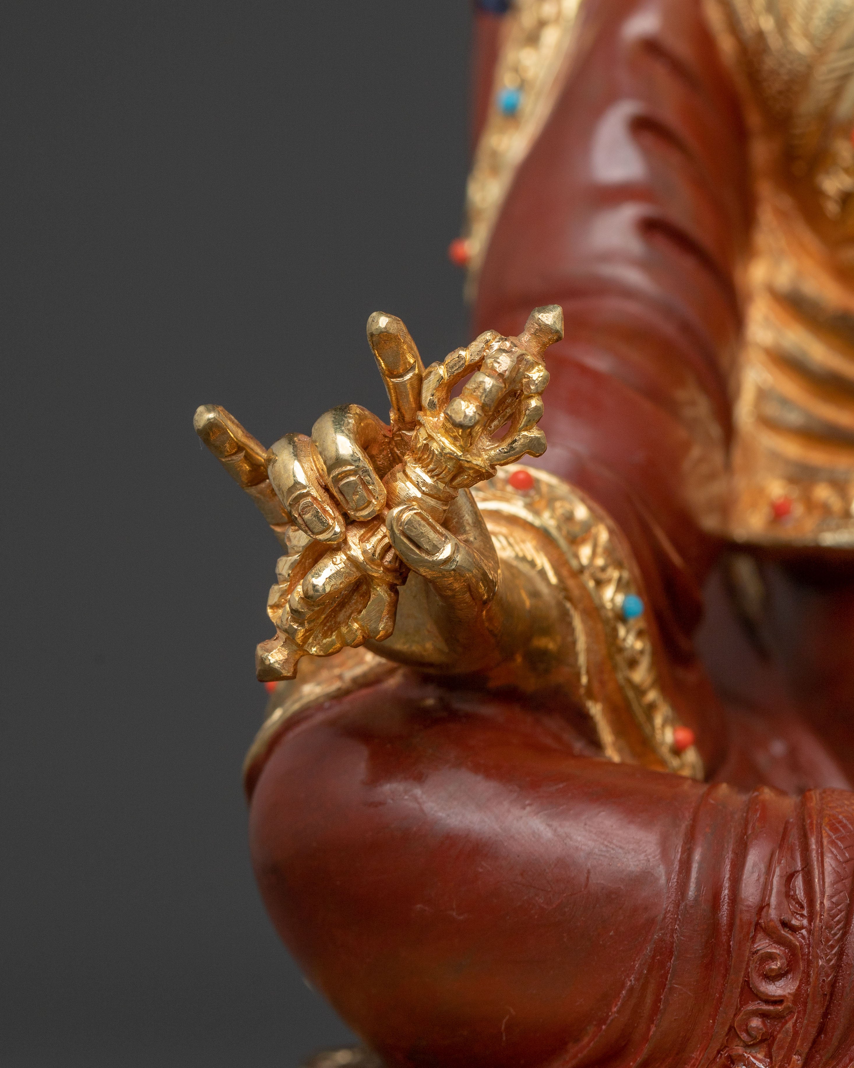 The Teacher of the Dharma Guru Rinpoche Statue