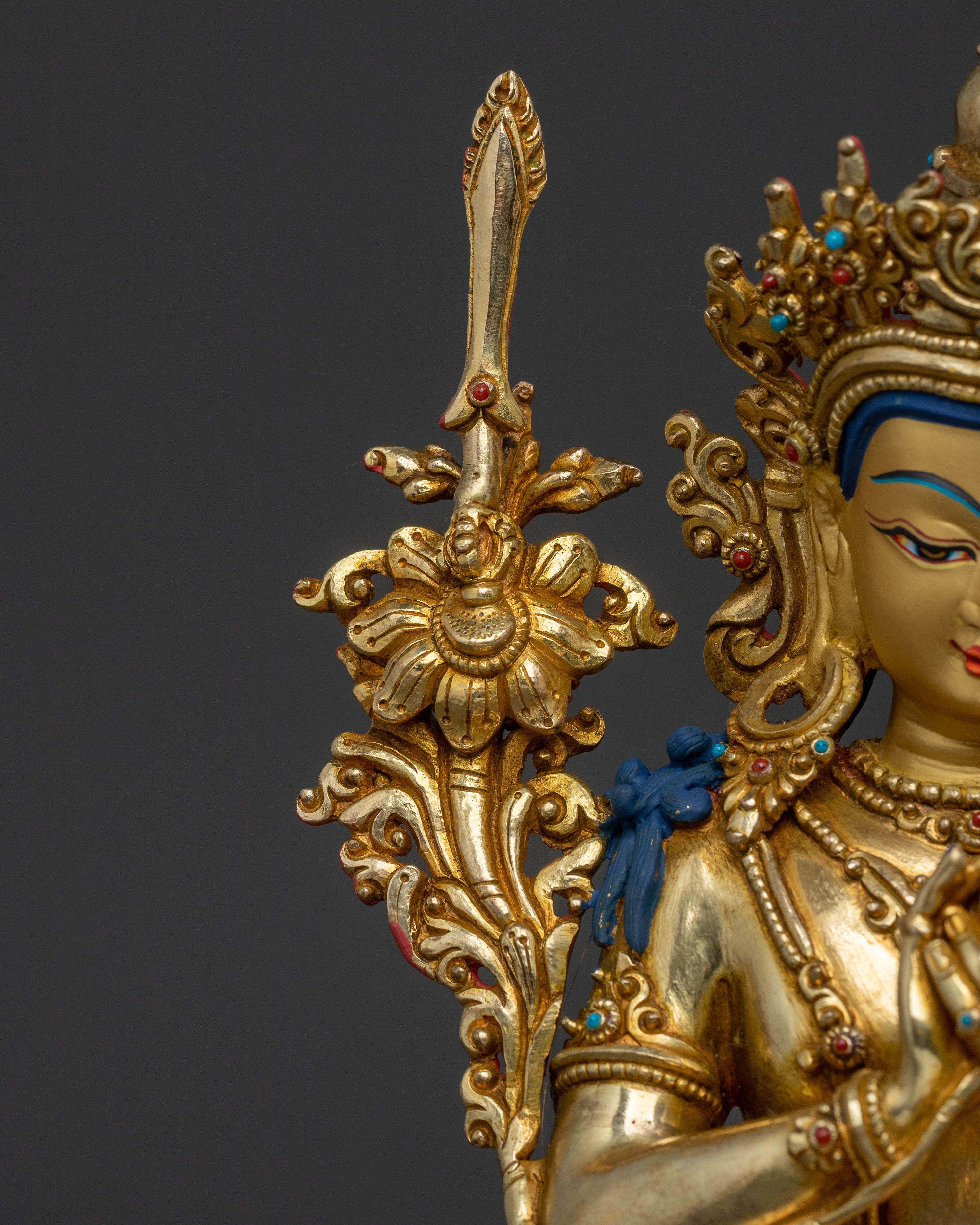Manjushri Sacred Statue | One with Enlightened Mind