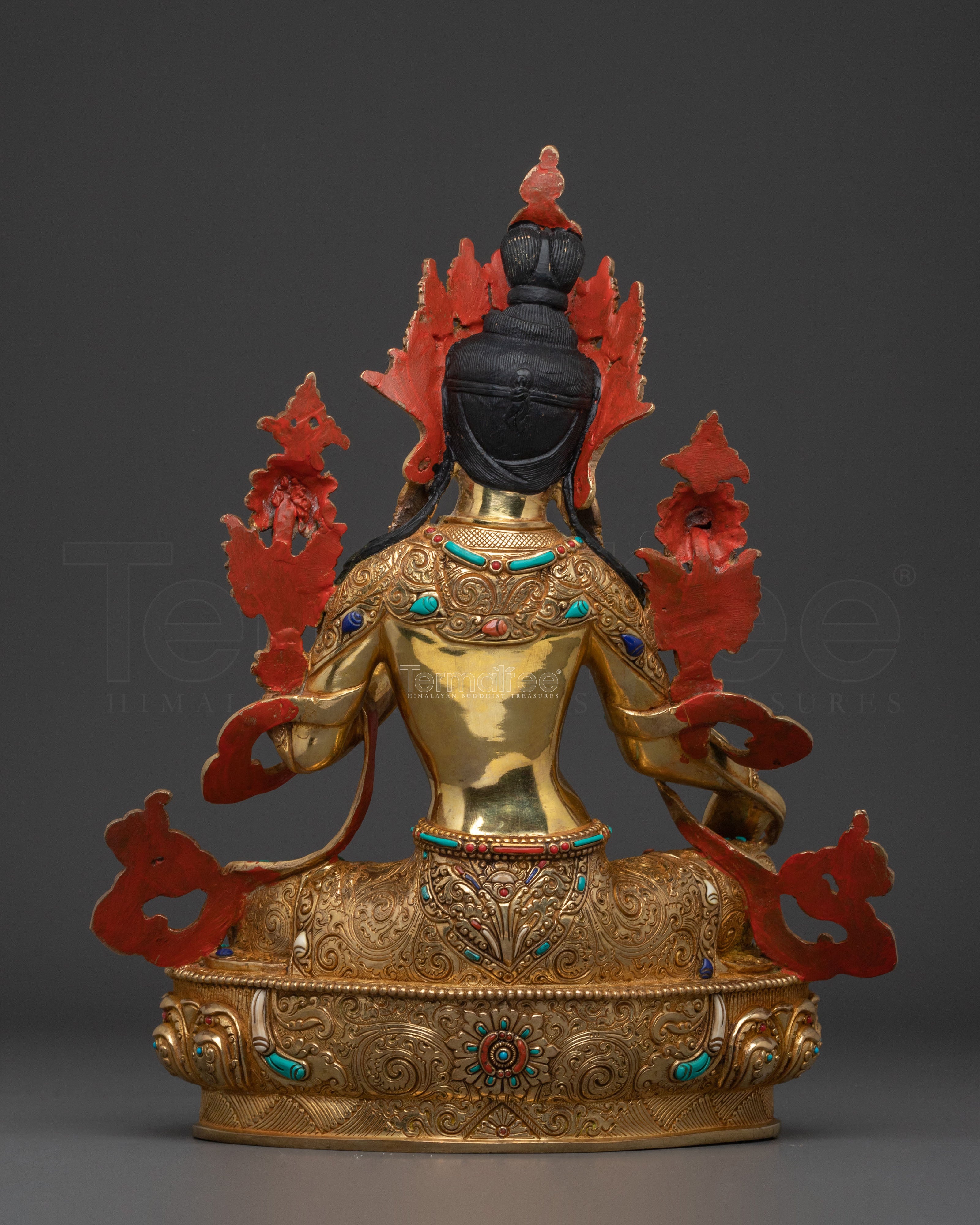 Goddess Green Tara Statue | Mother Figurine