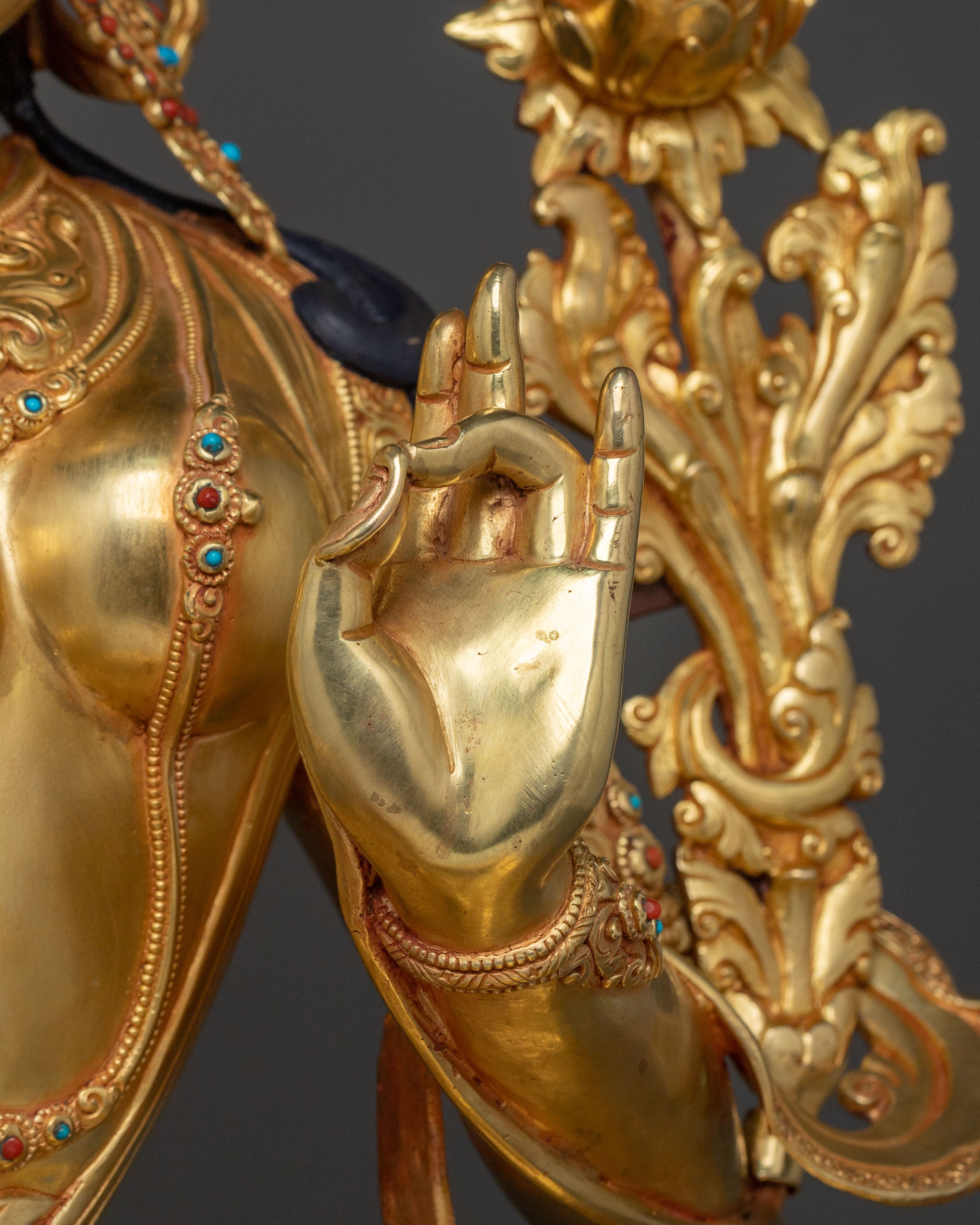 Green Tara Statue | Tibetan Goddess of Protection