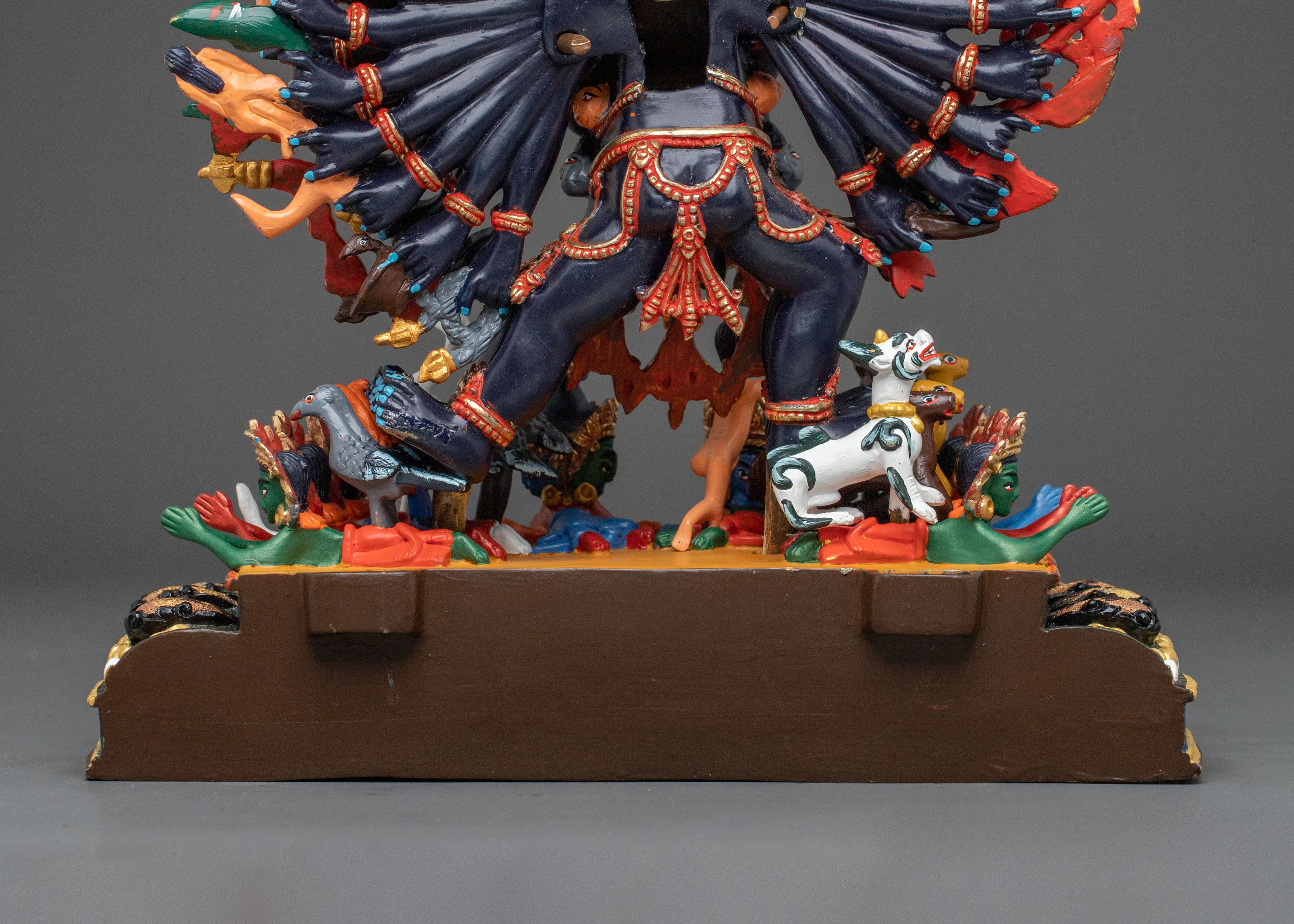 Tibetan Protector Yamantaka Statue | Wrathful Deity of Wisdom & Protection