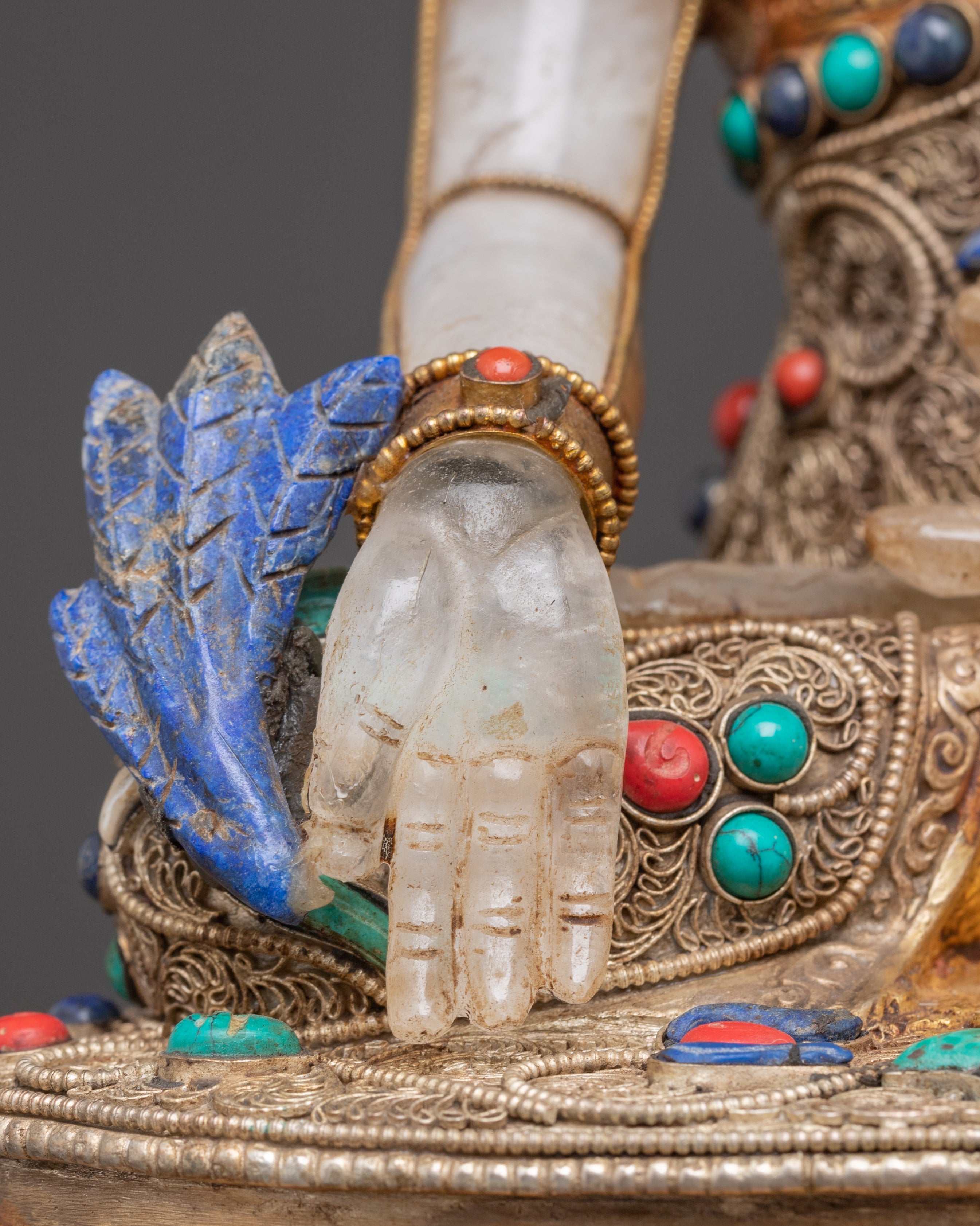 Serene Healer Handmade Medicine Buddha Statue