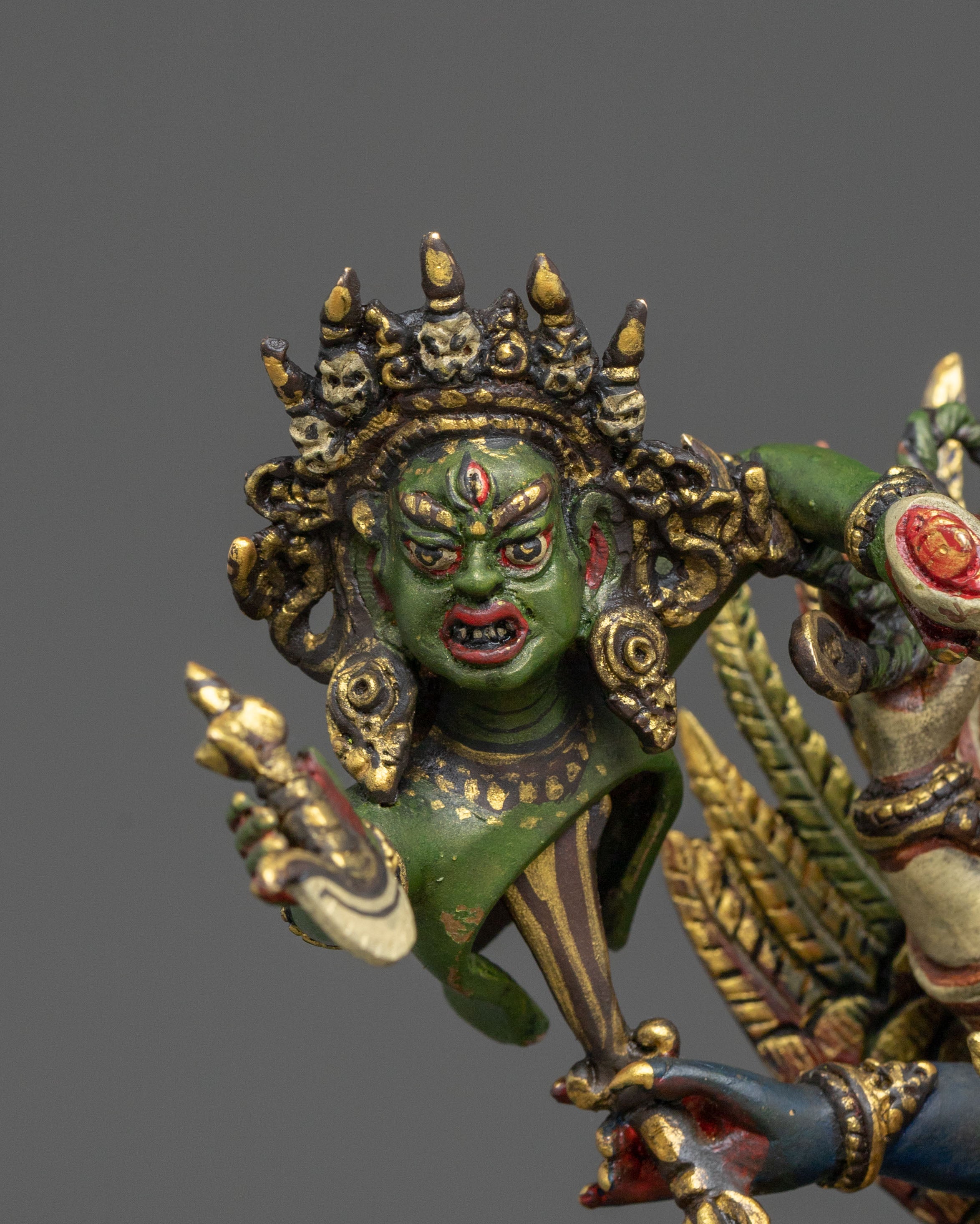 Heyagriva Sacred Figurine | Wrathful Protector of Compassion