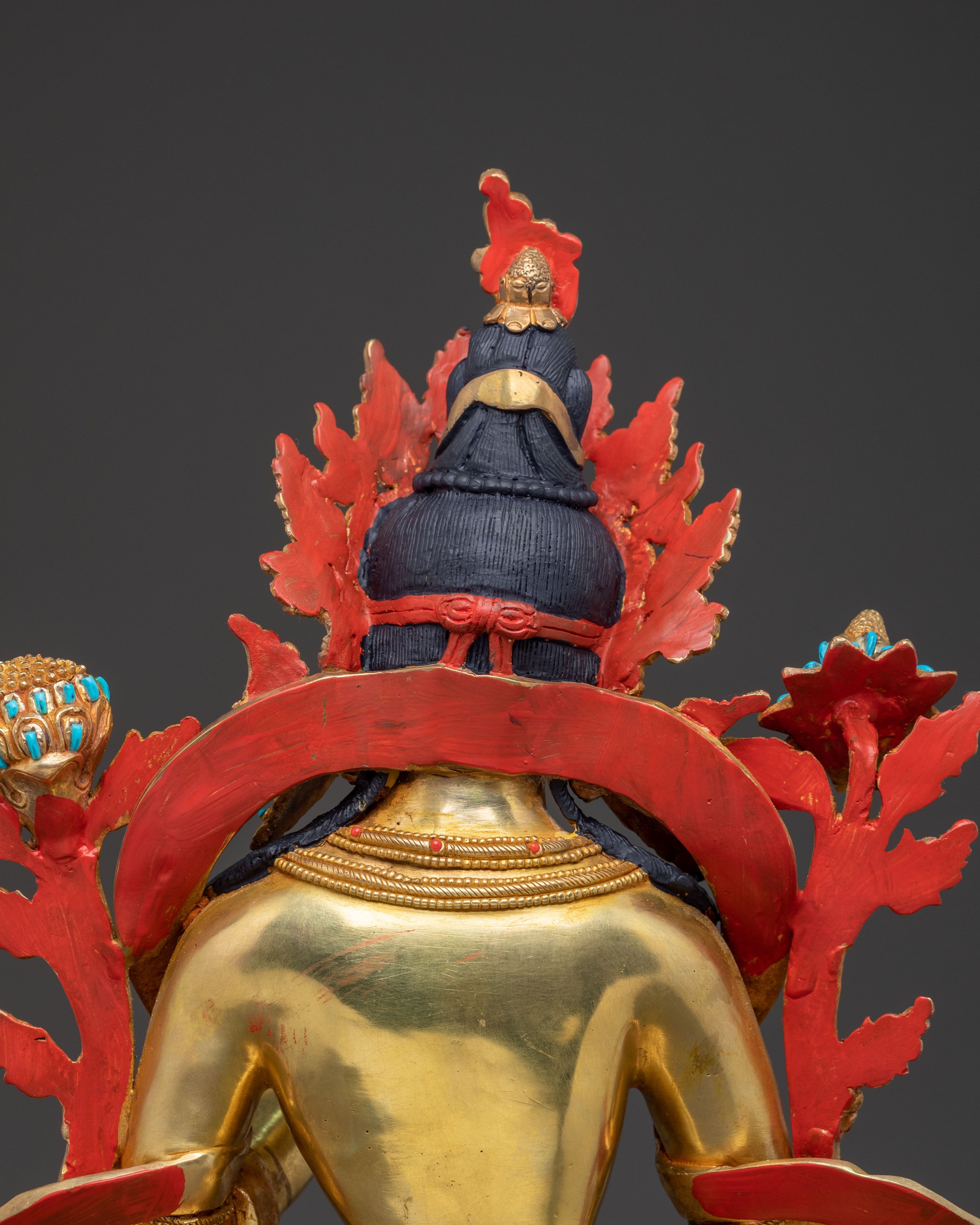 Protector Green Tara Traditional Statue | Altar Decor