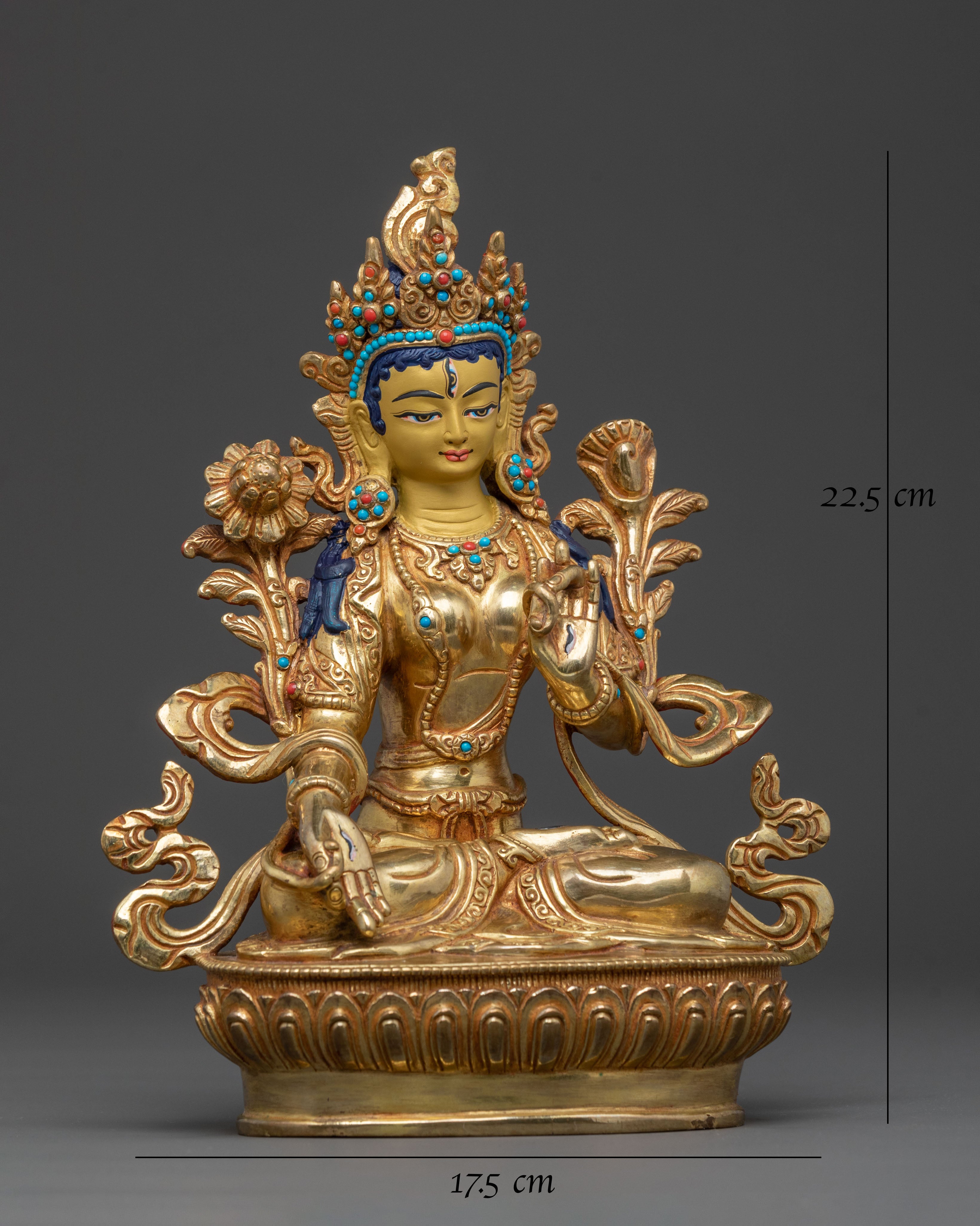 Guardian White Tara Statue | Sacred Altar Decor