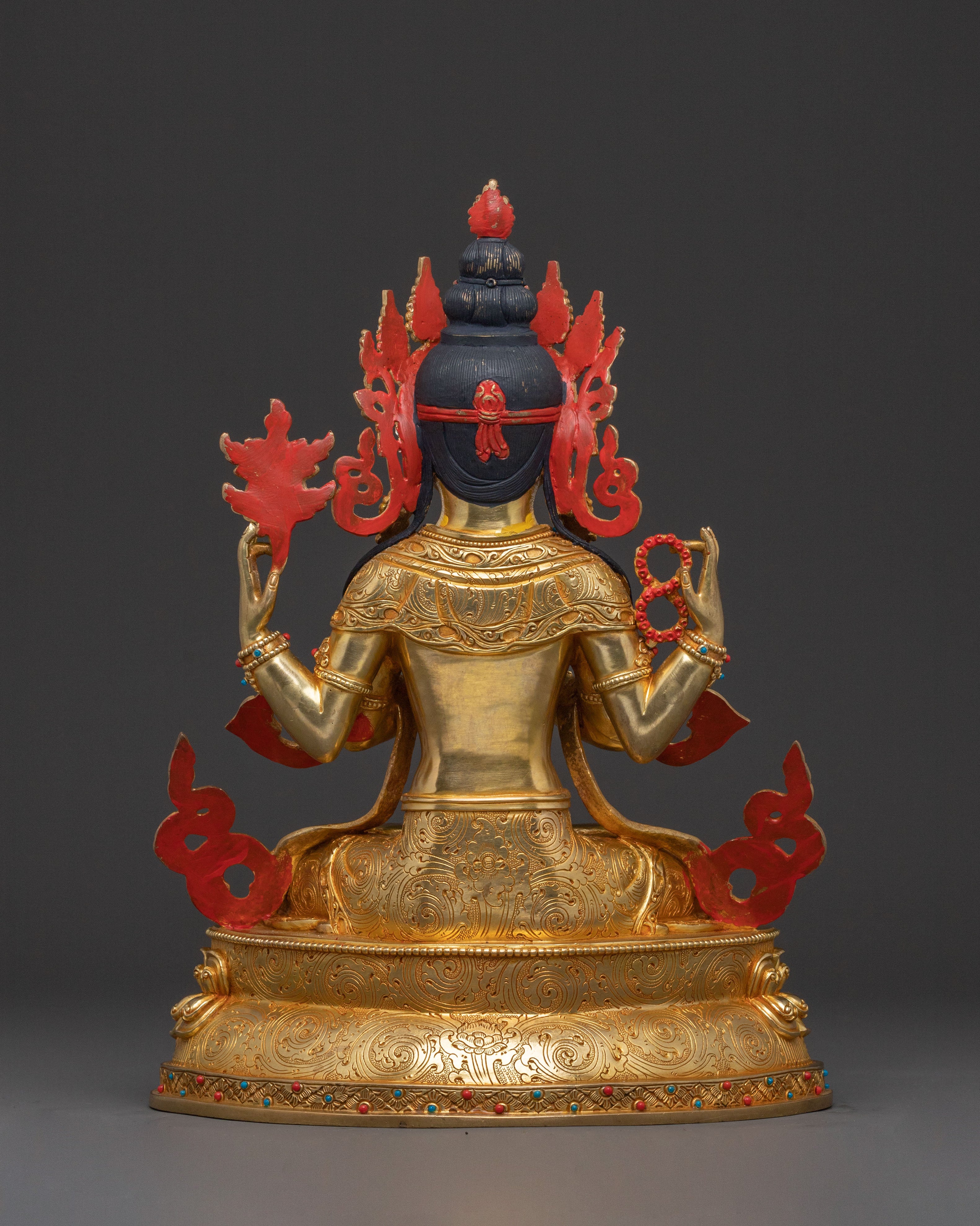 Handcrafted Chenrezig Statue | Serene Compassion