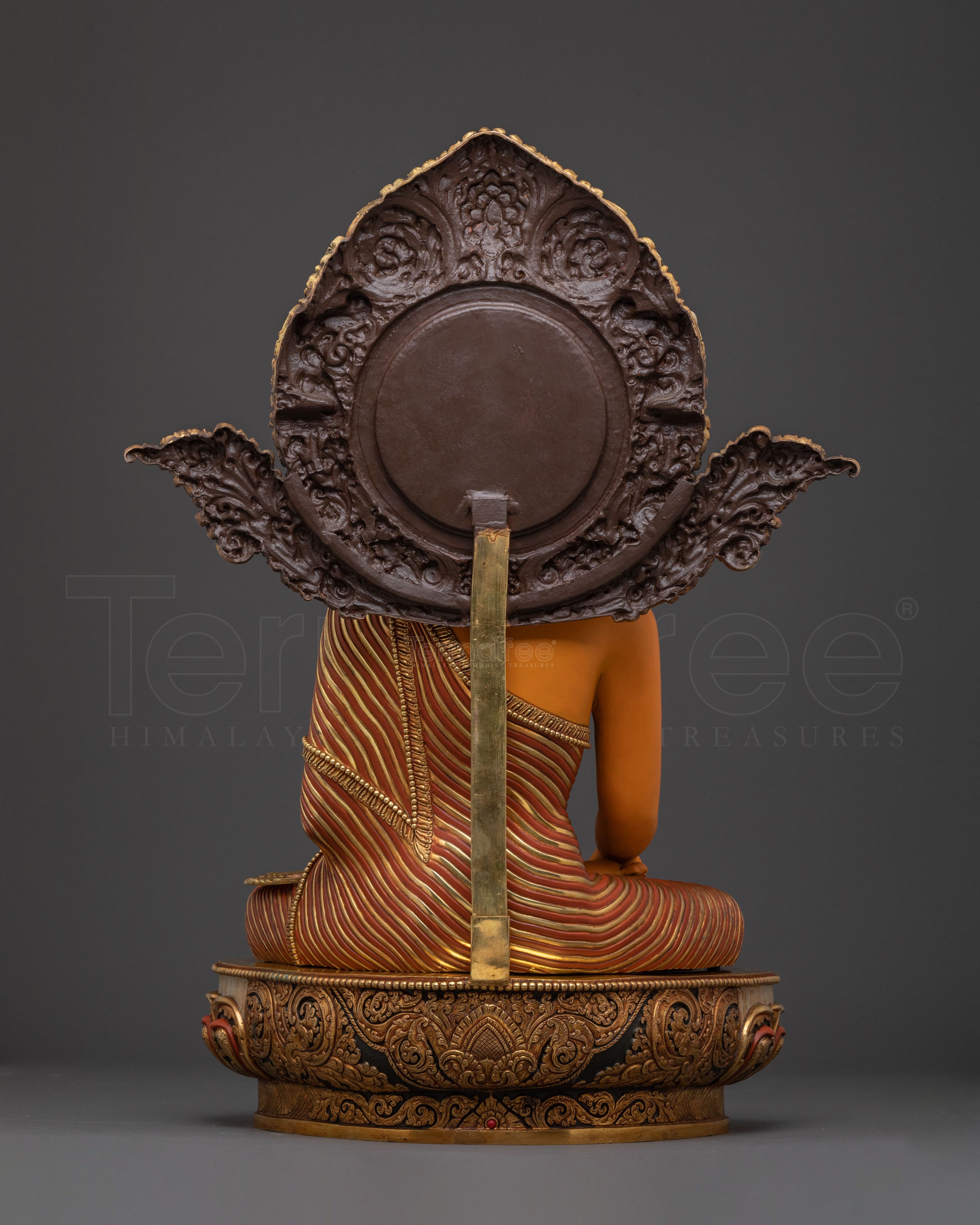 Divine Shakyamuni Buddha Golden Statue | Altar Decor