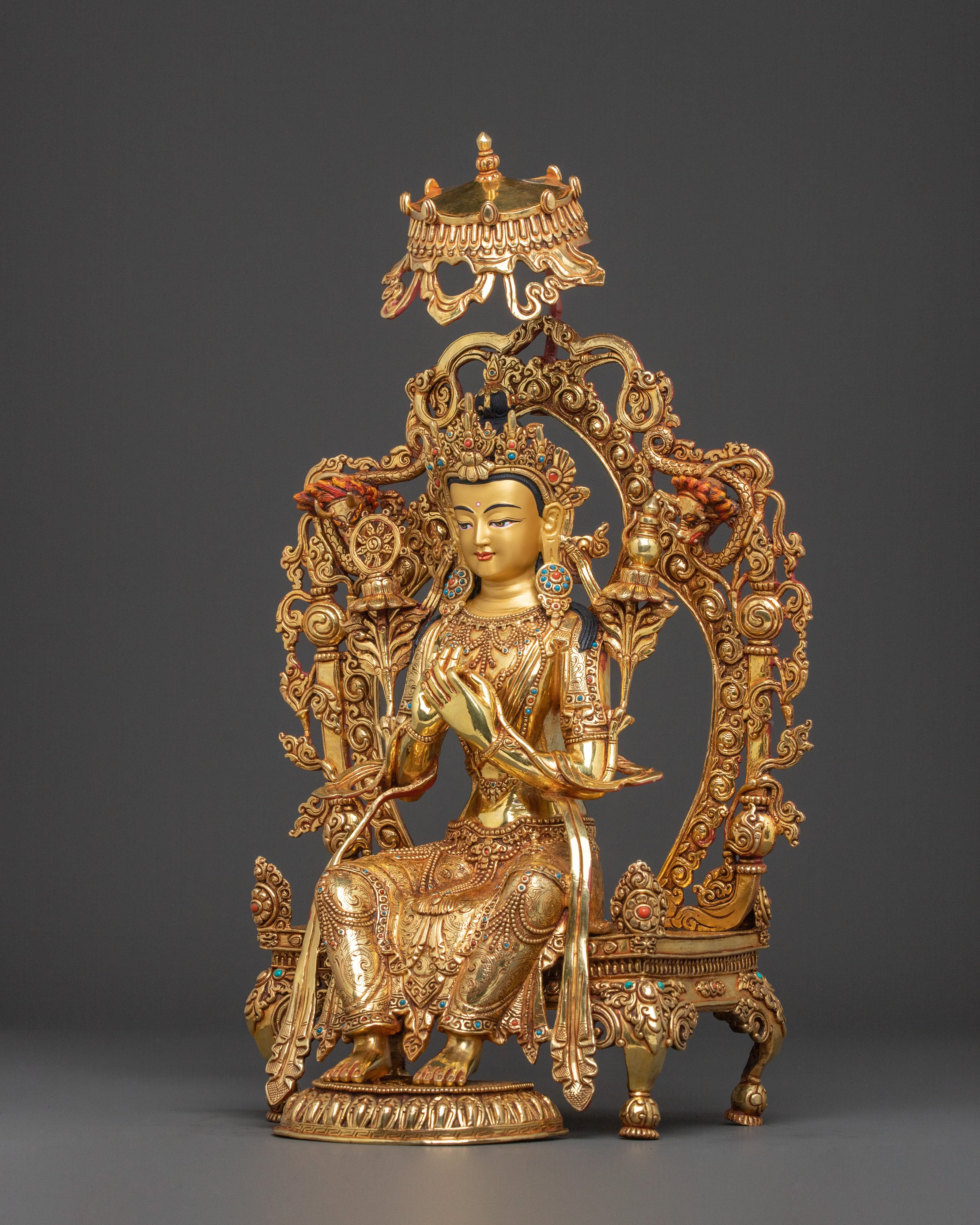 Maitreya Buddha Sacred Altar Statue | Home Decor