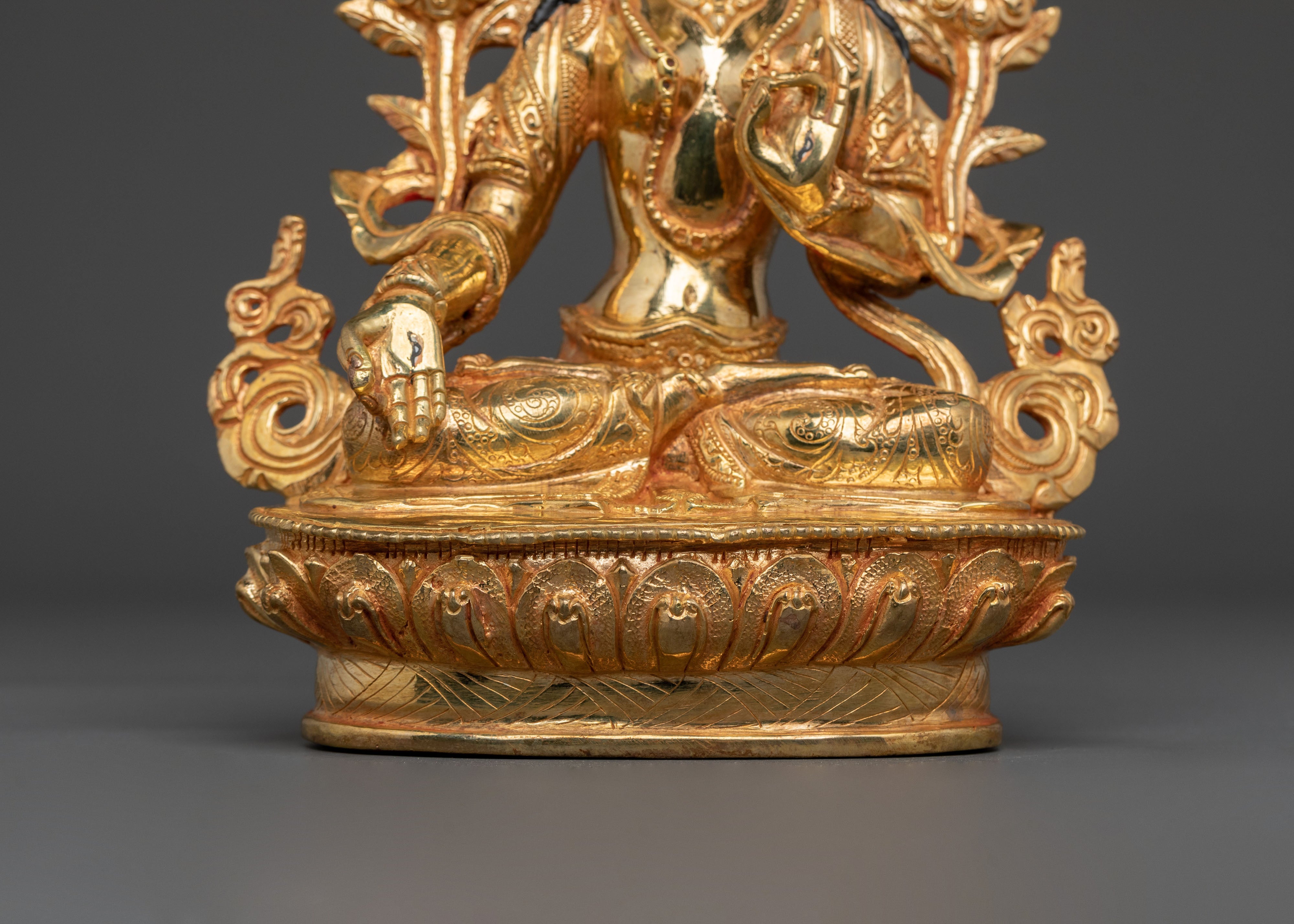 White Tara Sculpture | Seven Eyed Goddess