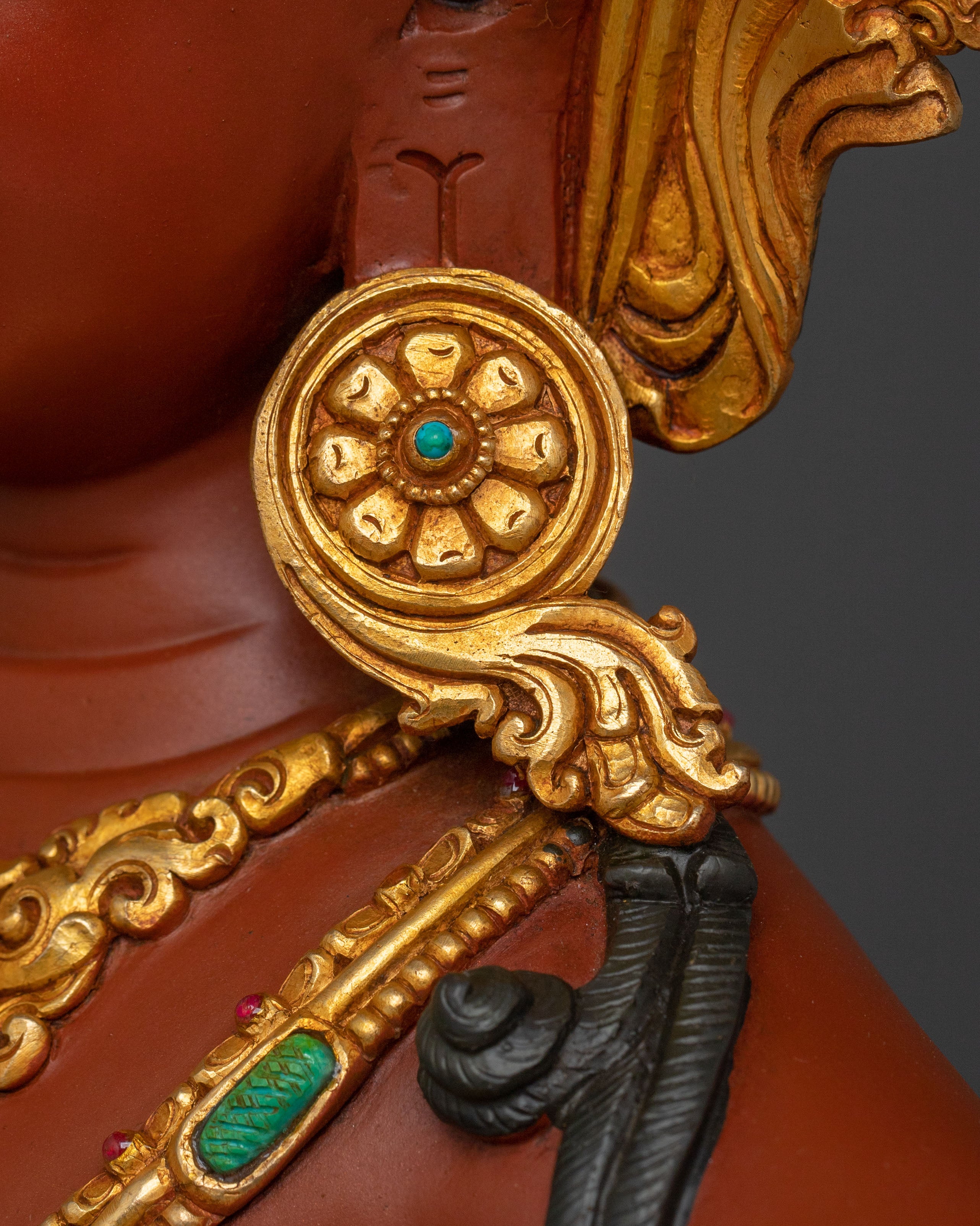 Handmade Statue of Indra: Protector of the Universe