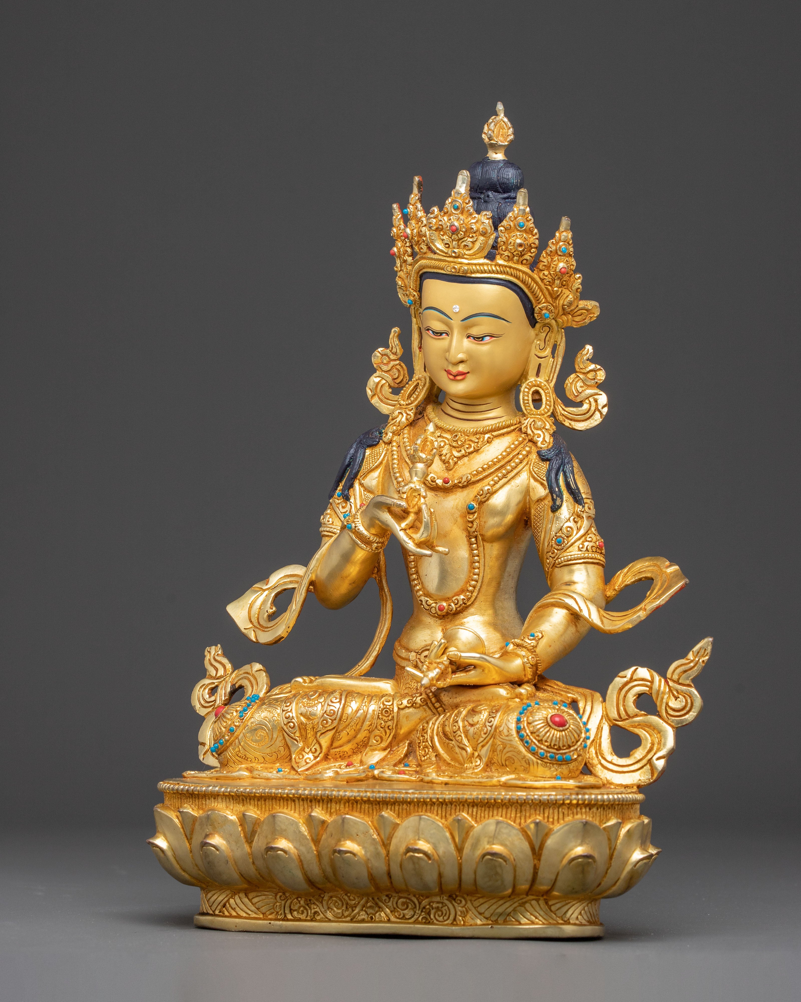 Handmade Statue of Vajrasattva for Purification | Embodiment of Clarity