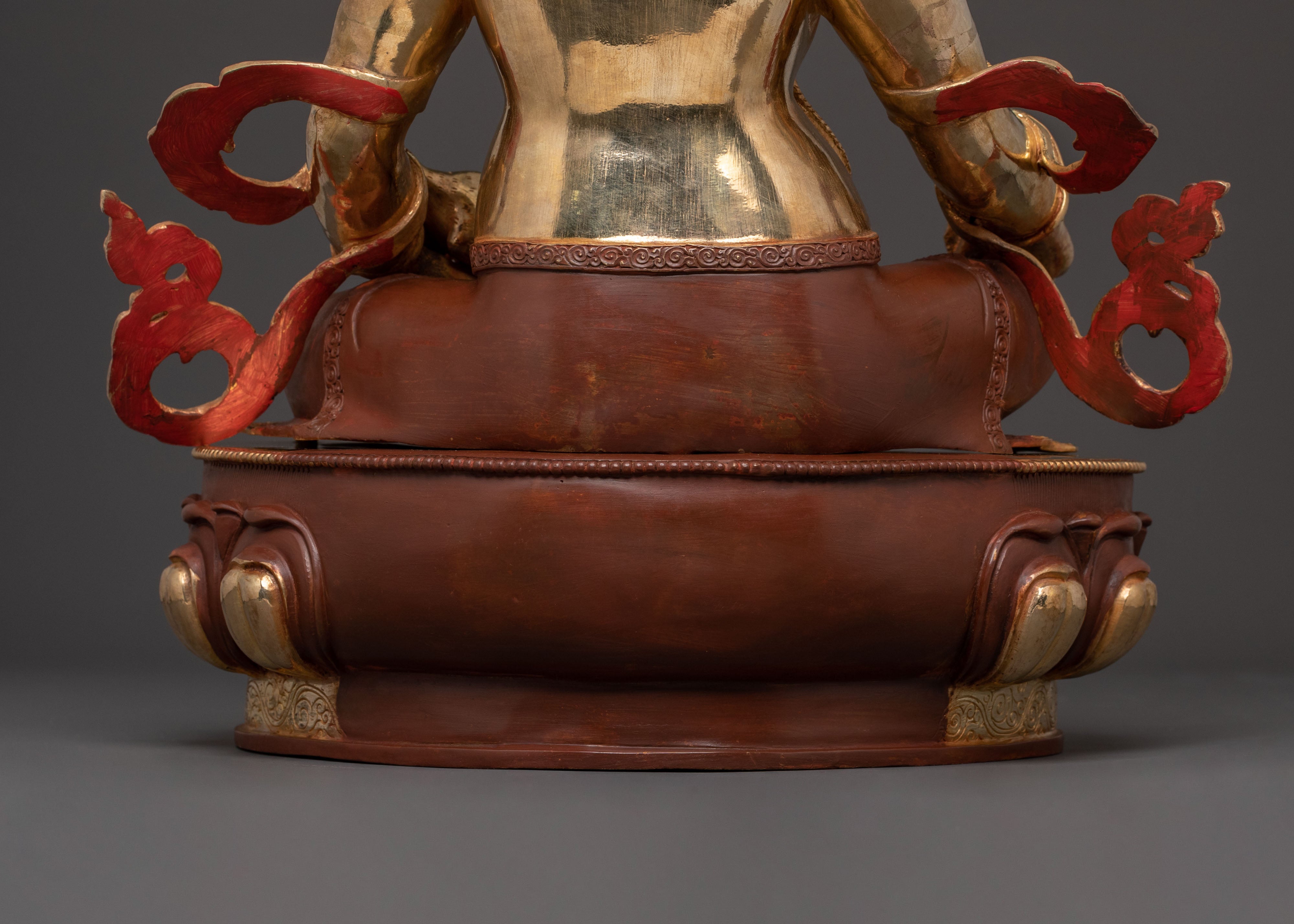 Golden Dzambhala Prosperity Statue | Handcrafted in Nepal