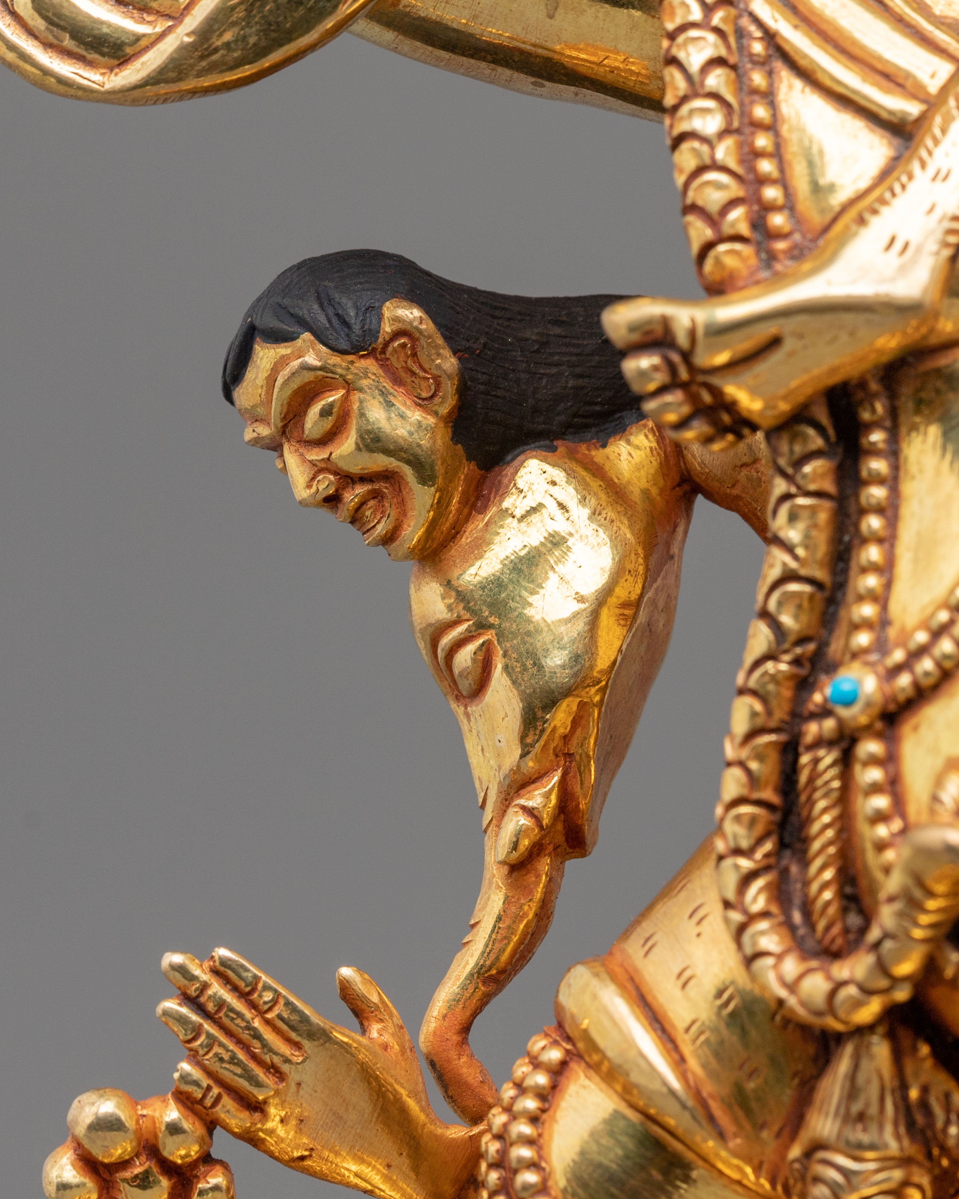 Guru Dragpo Figurine | Sacred Buddhist Protector