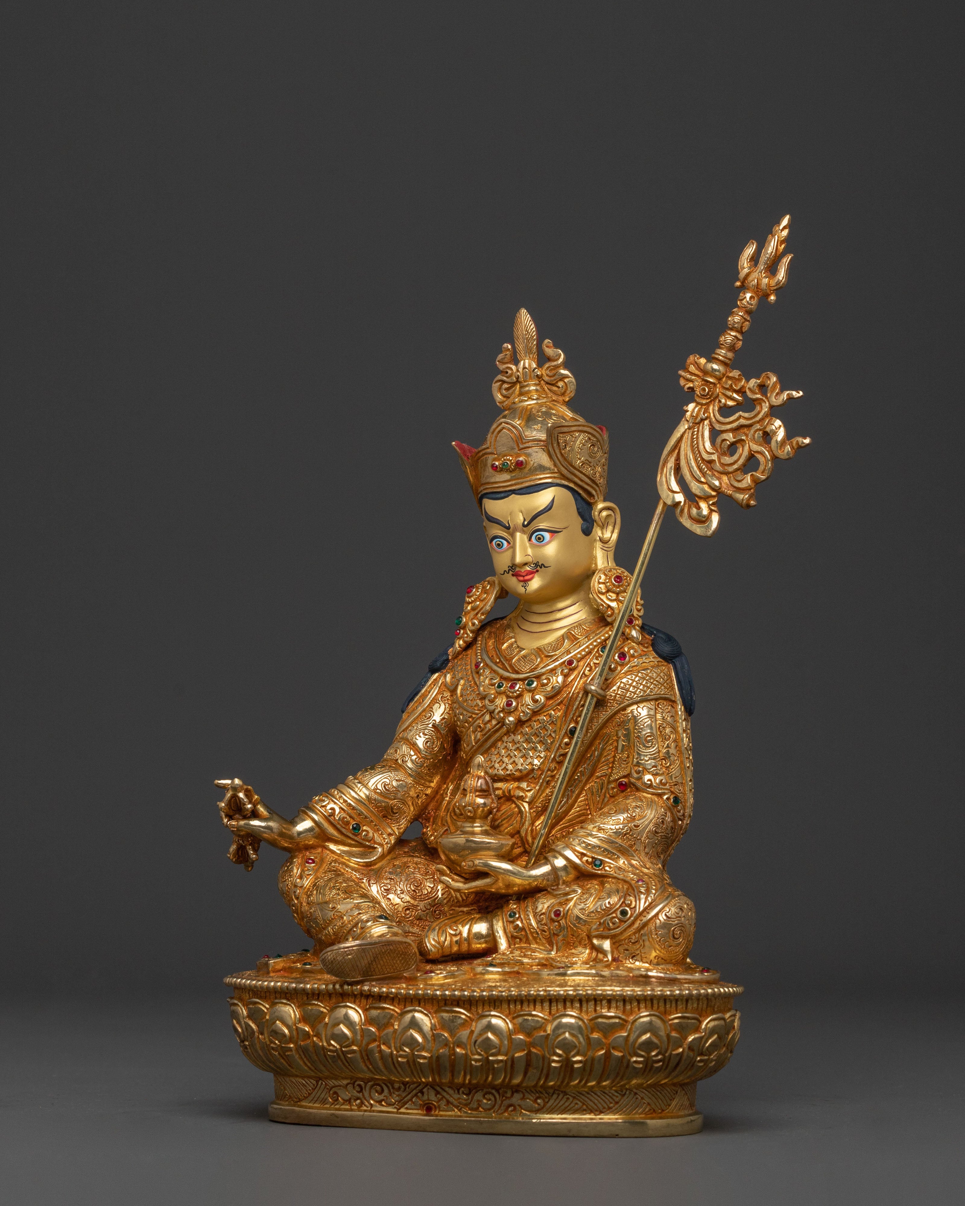 Guru Rinpoche Statue for Blessings | Altar Decor