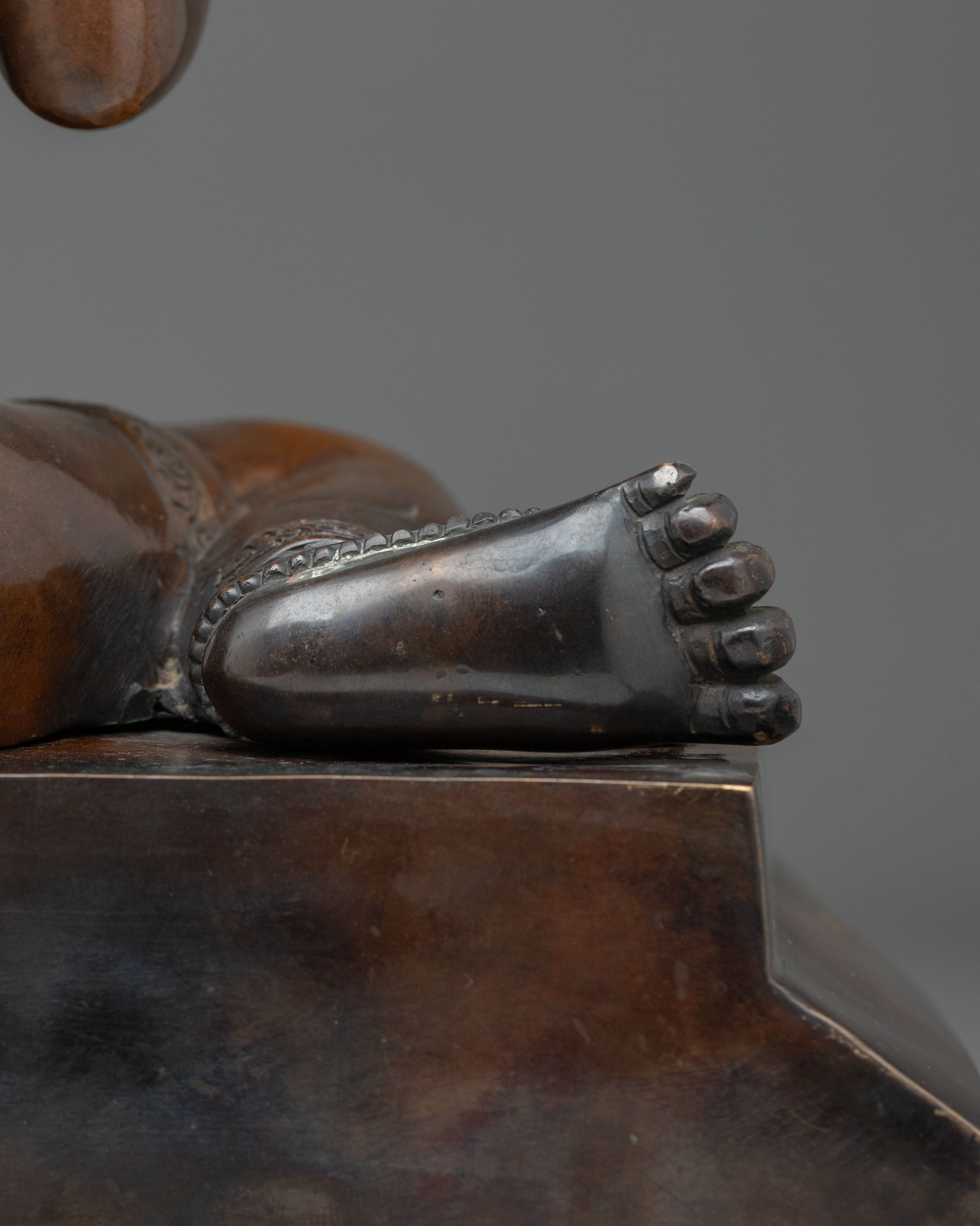 Buddhist Siddhartha Gautama Statue | Oxidized Copper Statue