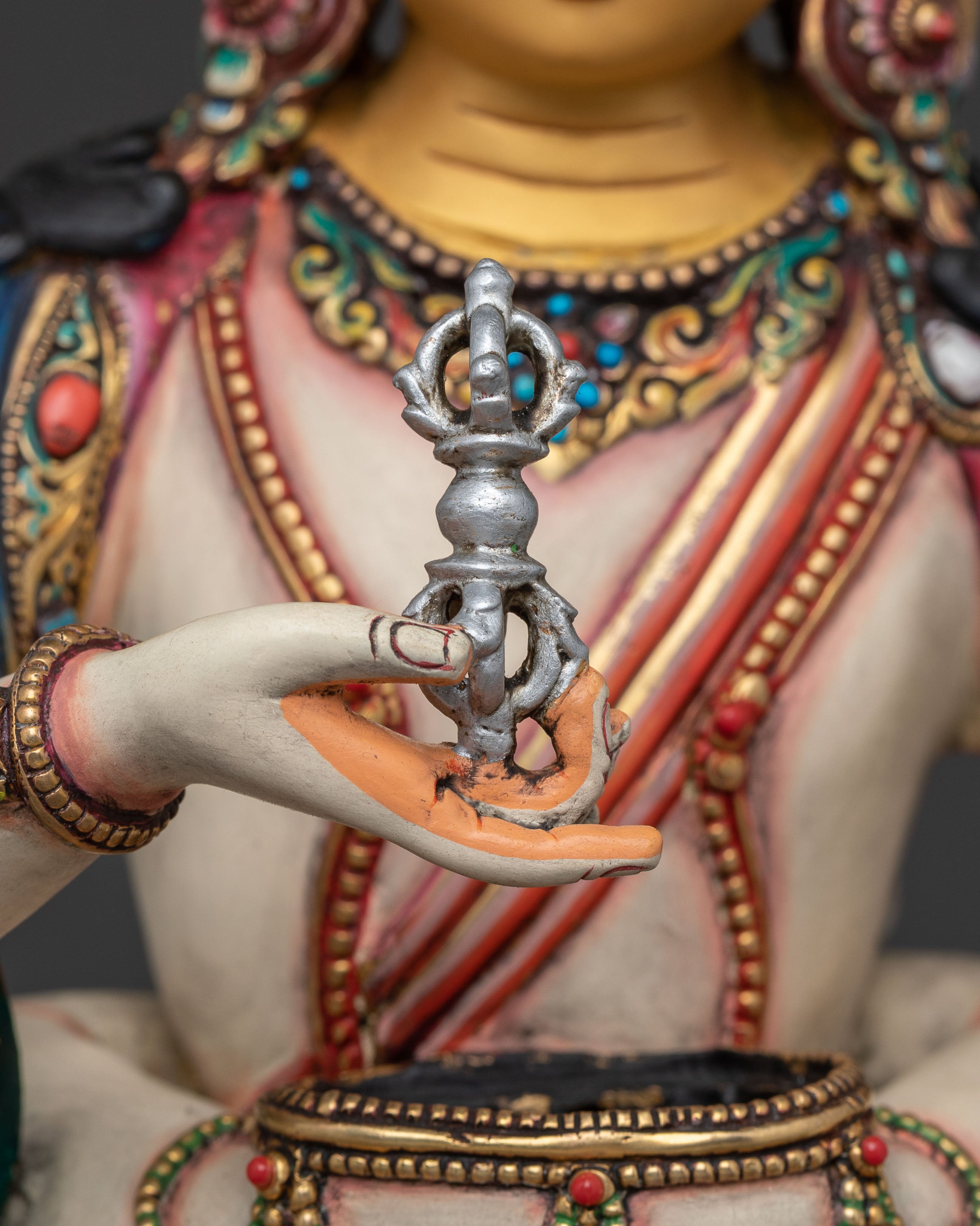 Vajrasattva Statue with Vajragarvi | Sacred Union