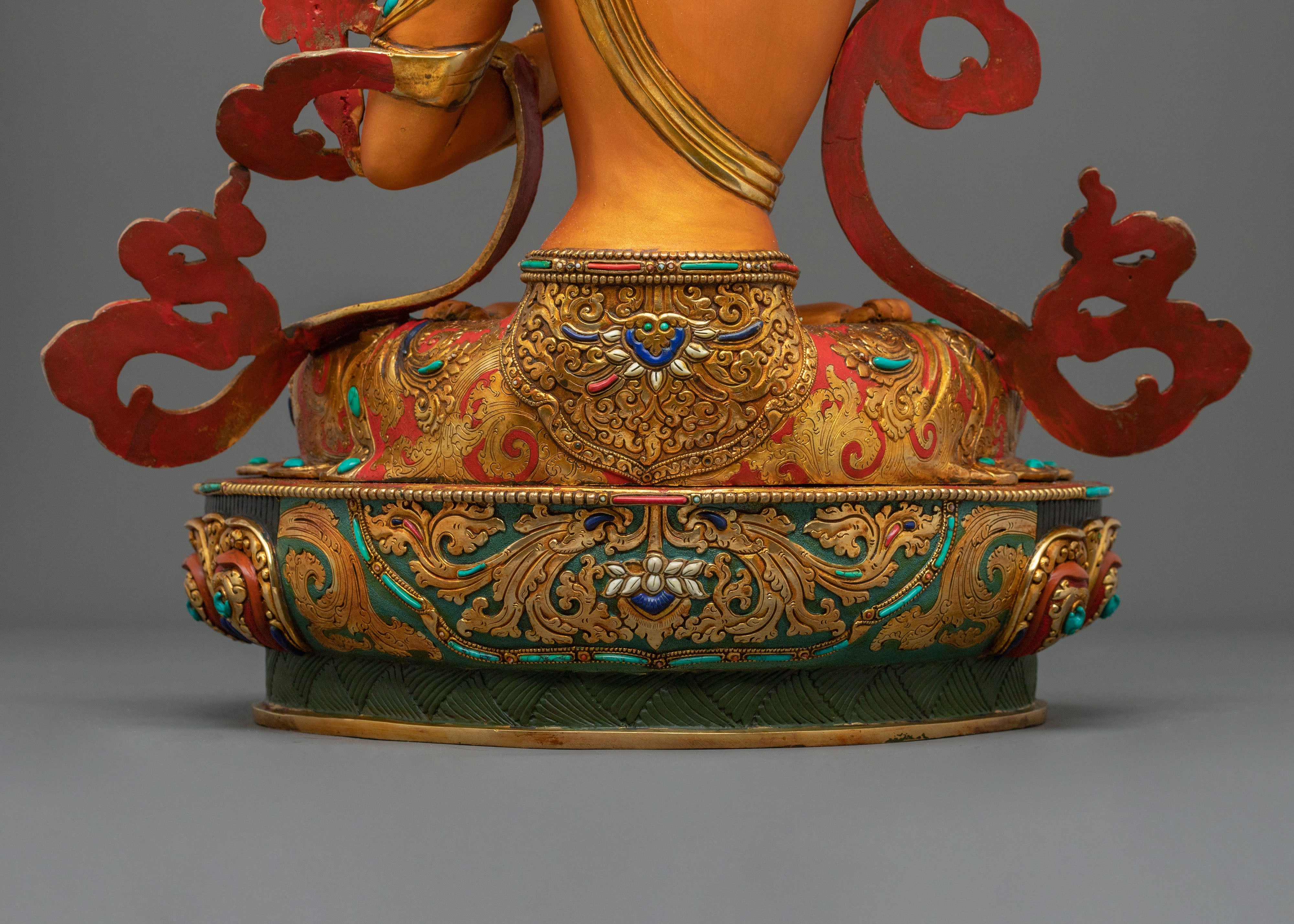 Manjughosa Sacred Statue | Tibetan Wisdom Deity