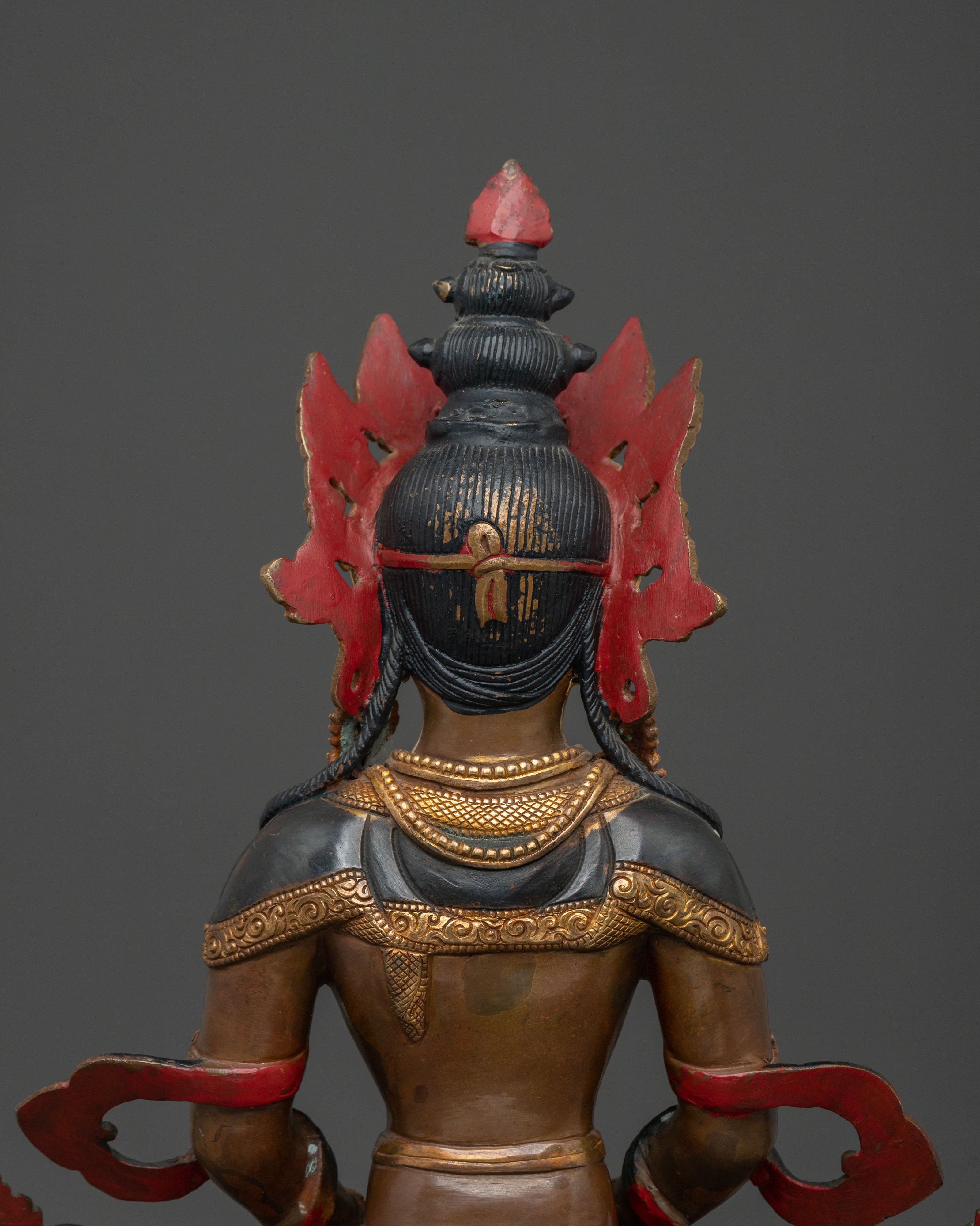 Amitayus Statue: Longevity Deity