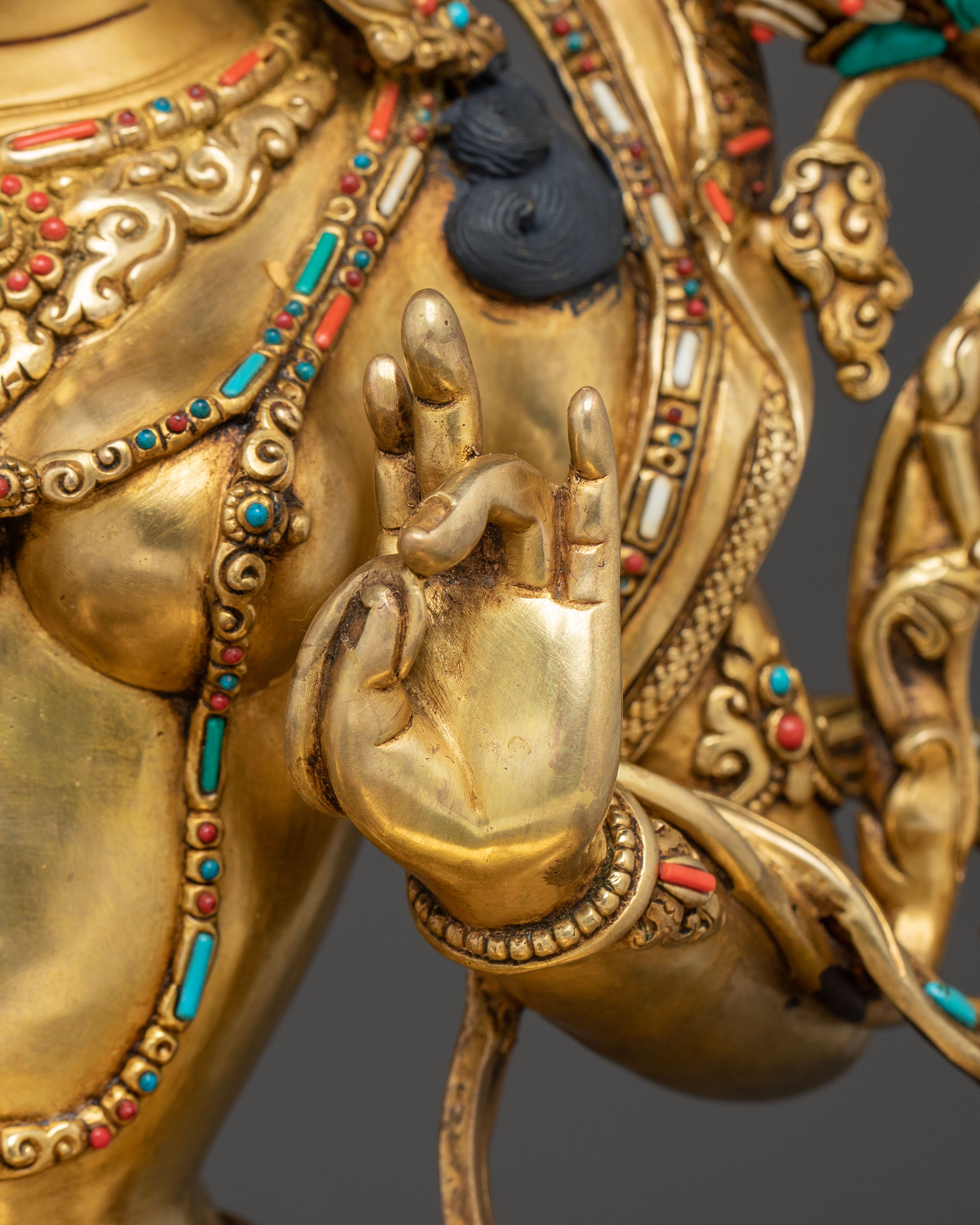 Green Tara Sculpture: Mother of Love and Compassion | Himalayan Artwork