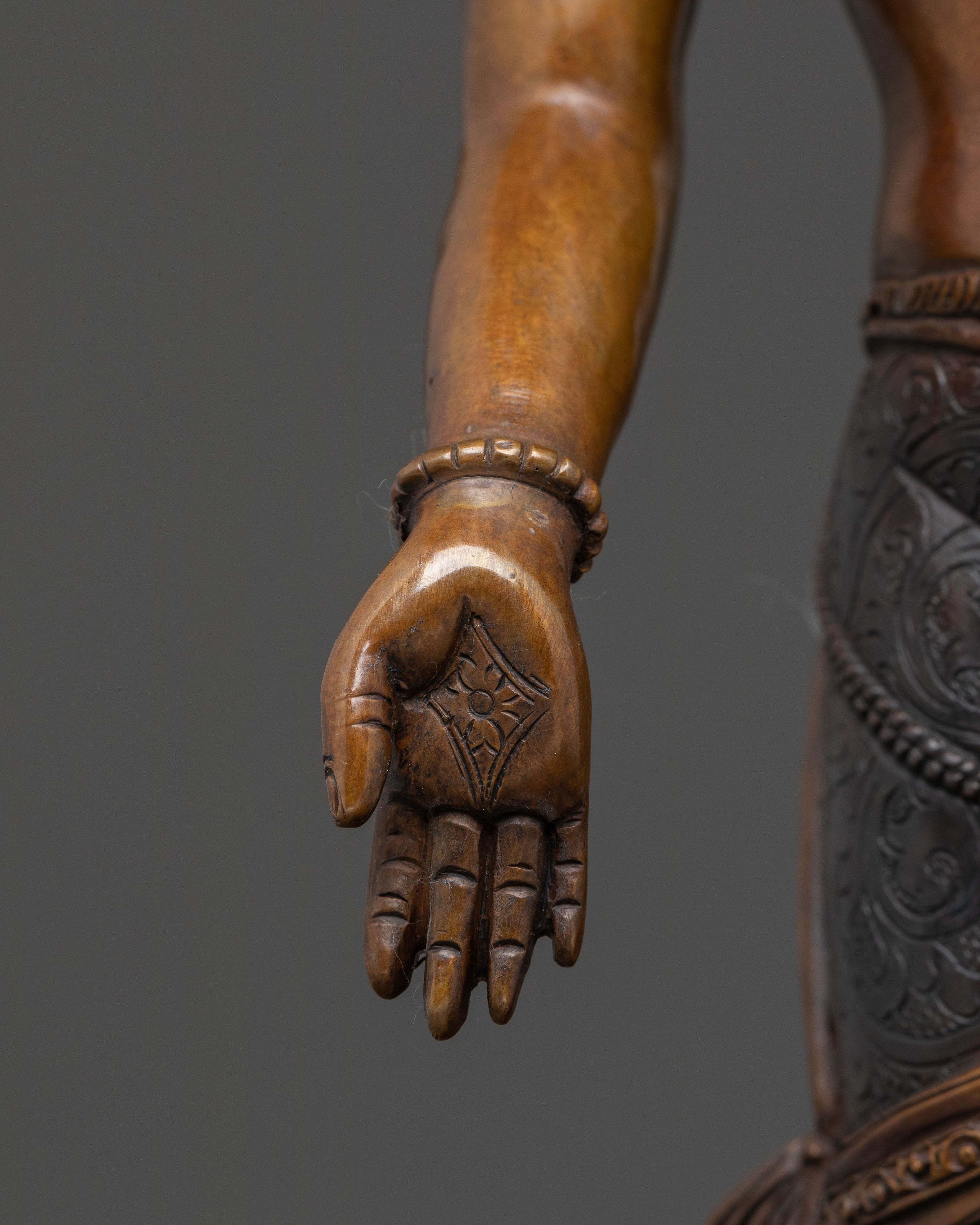 Padmapani Handcrafted Spiritual Statue | Lotus Bearer