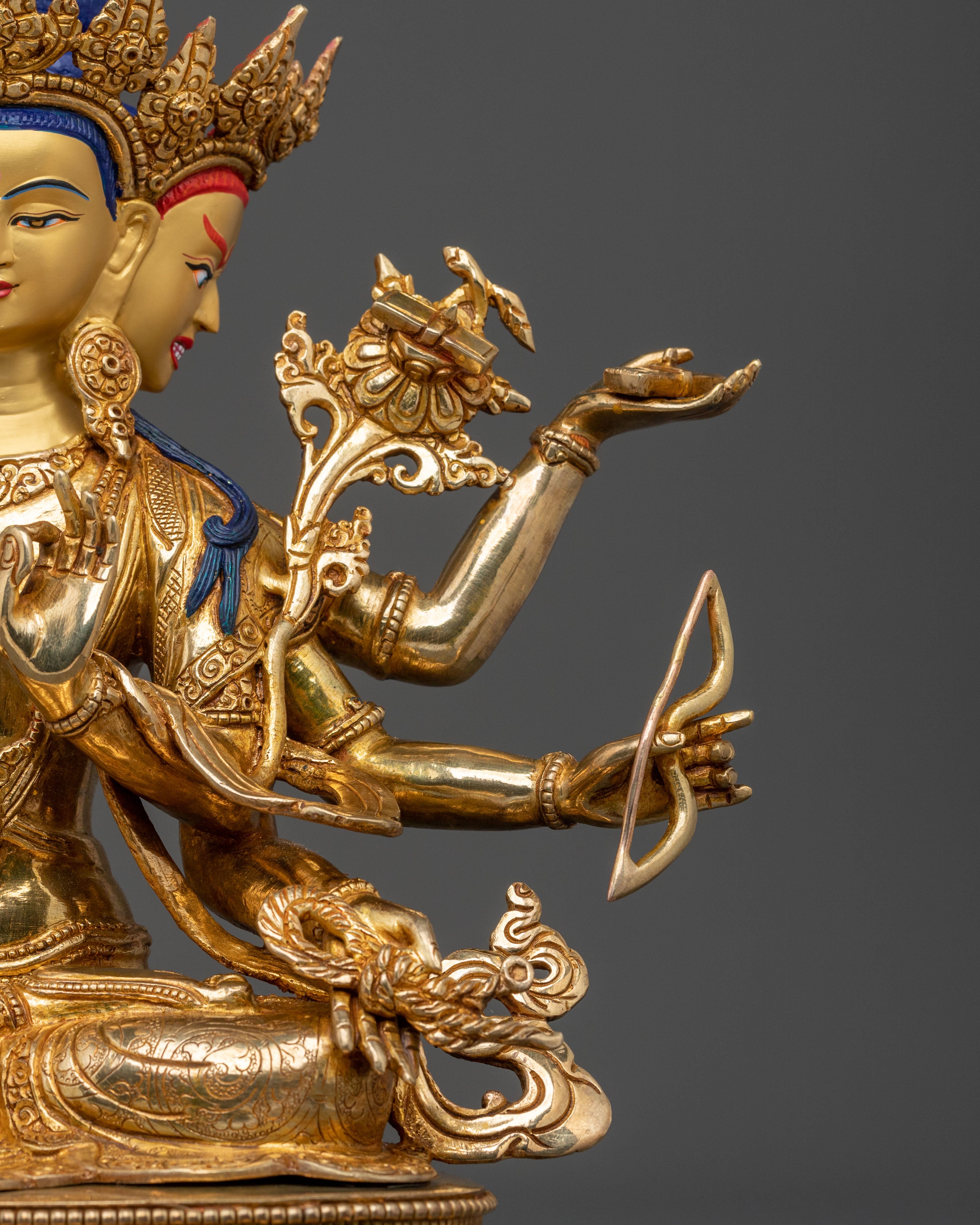 Handmade Maha Manjushri Statue | Home Decor