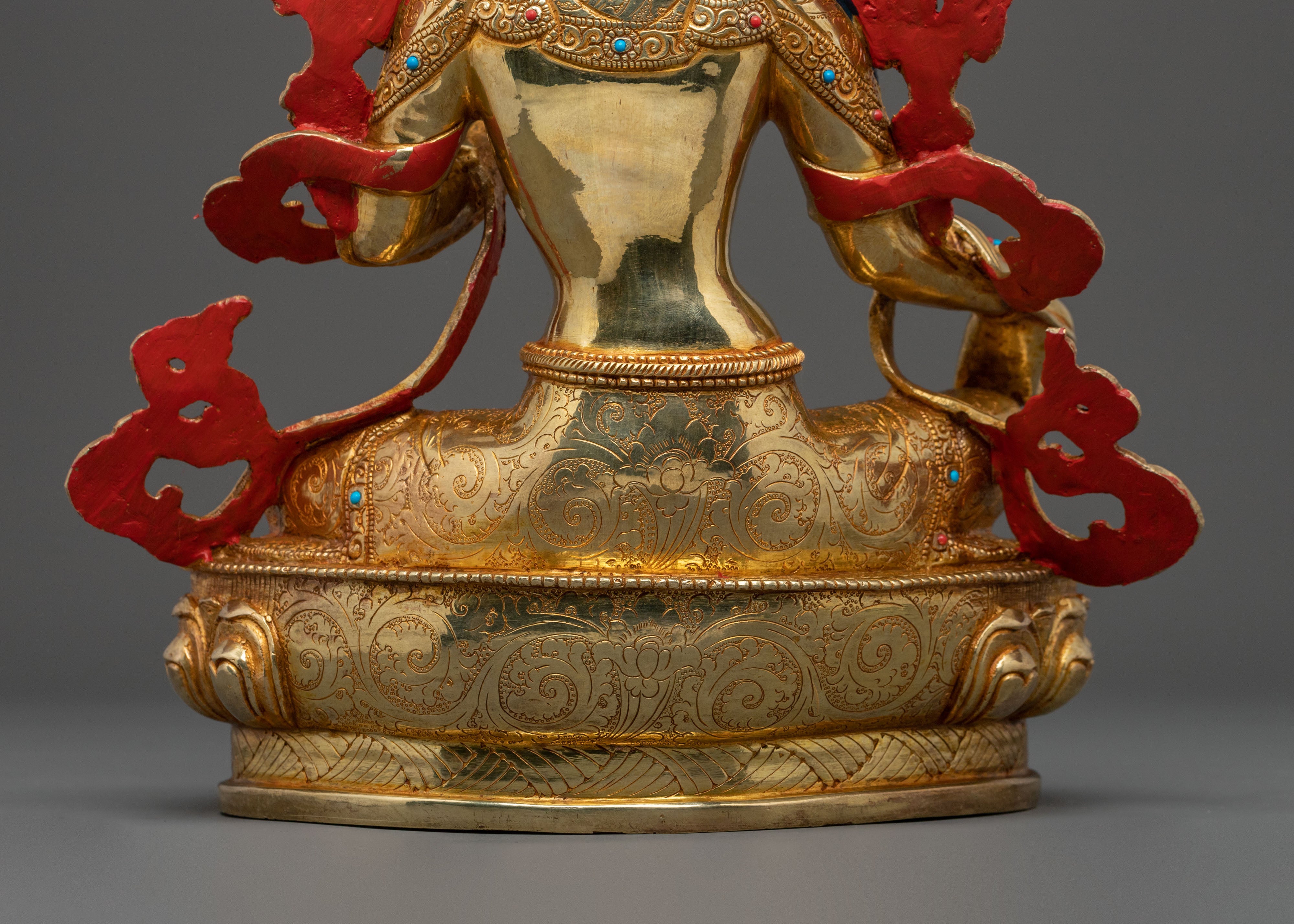 Guardian Green Tara Sculpture | Goddess of Compassion