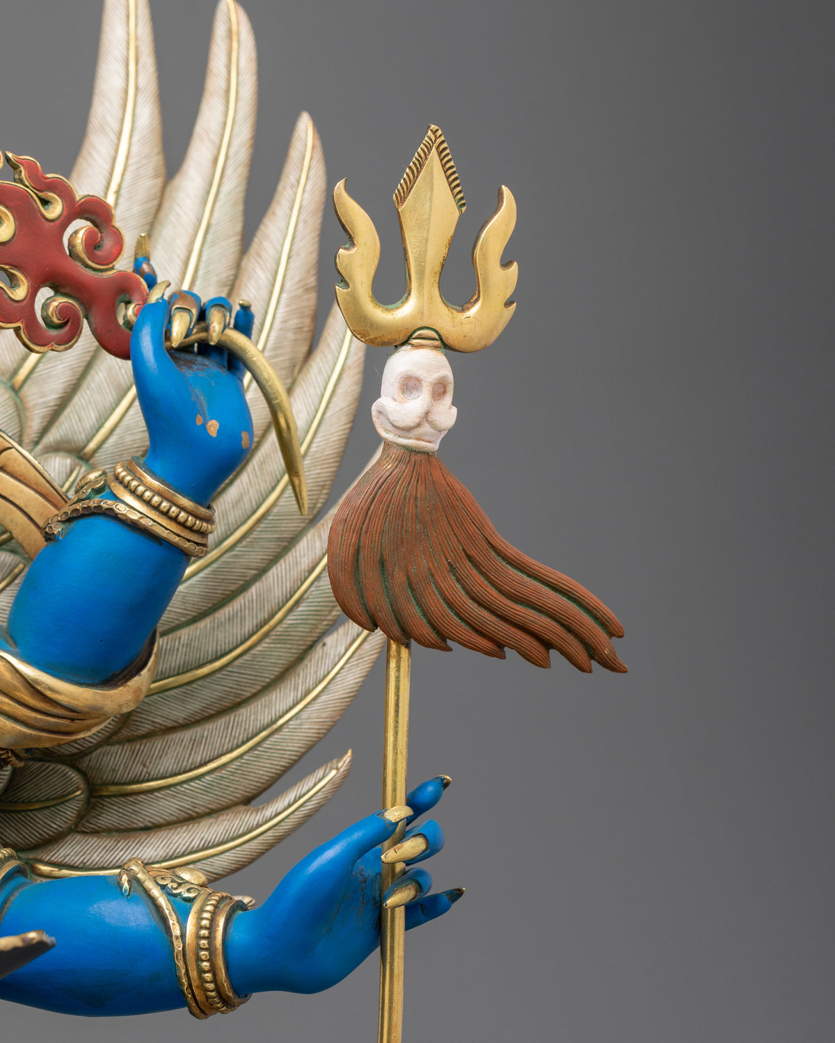 Buddhist Statue of Vajrakilaya | Wrathful Deity for Removing Obstacles