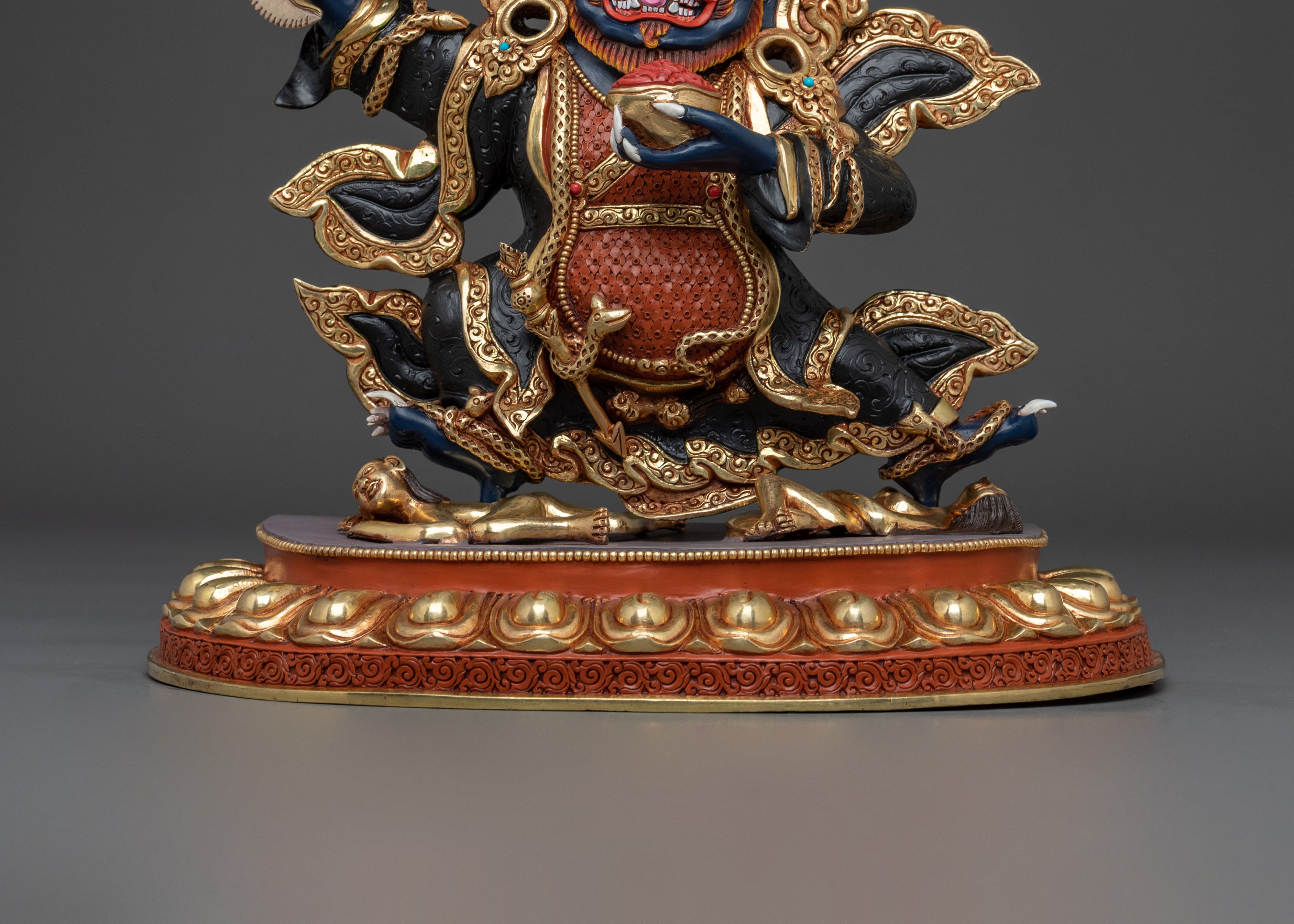 Mahakala Bernakchen Sacred Figurine | Altar Decor