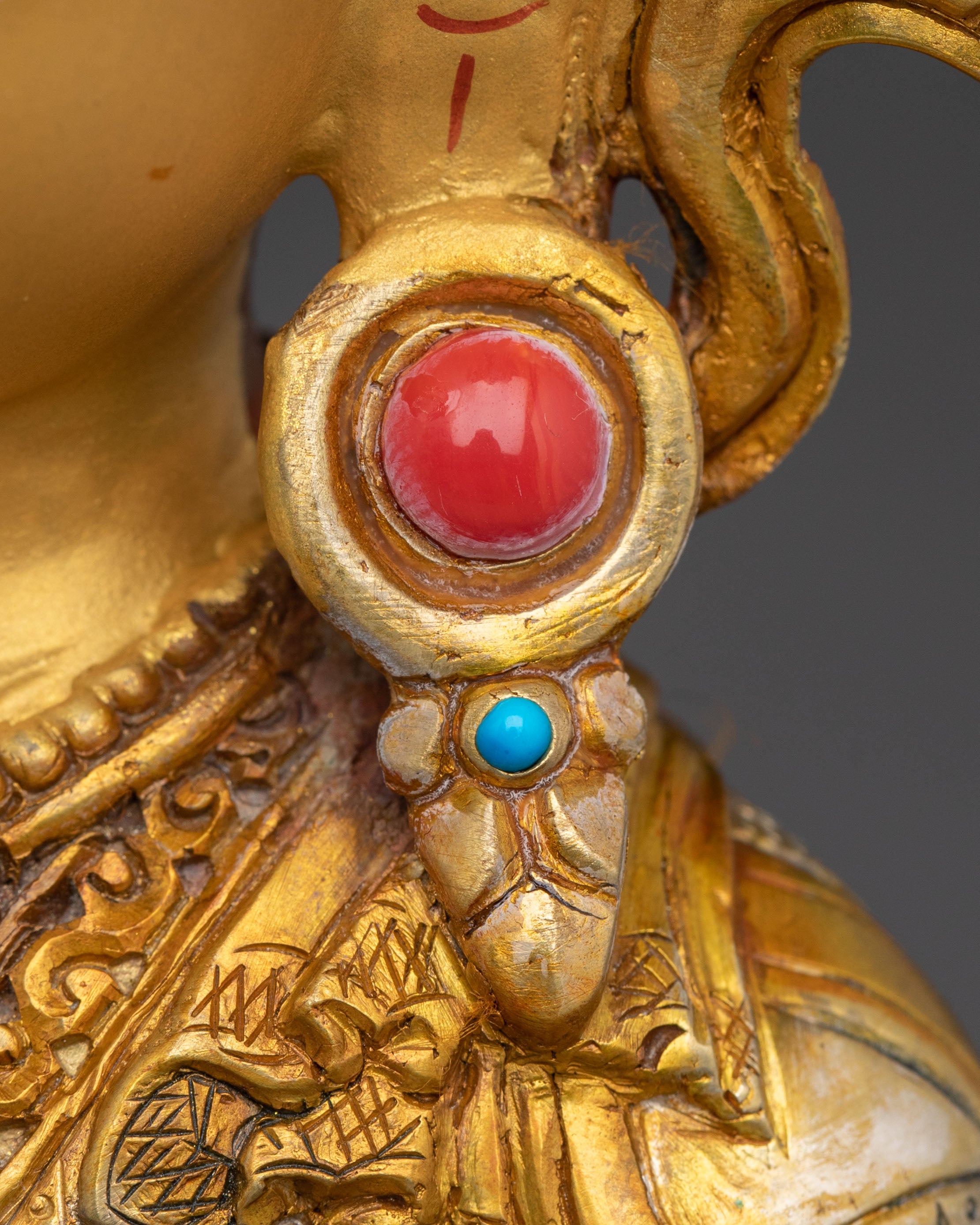 Amitabha Buddha Sacred Statue | Hand-Gilded Serenity