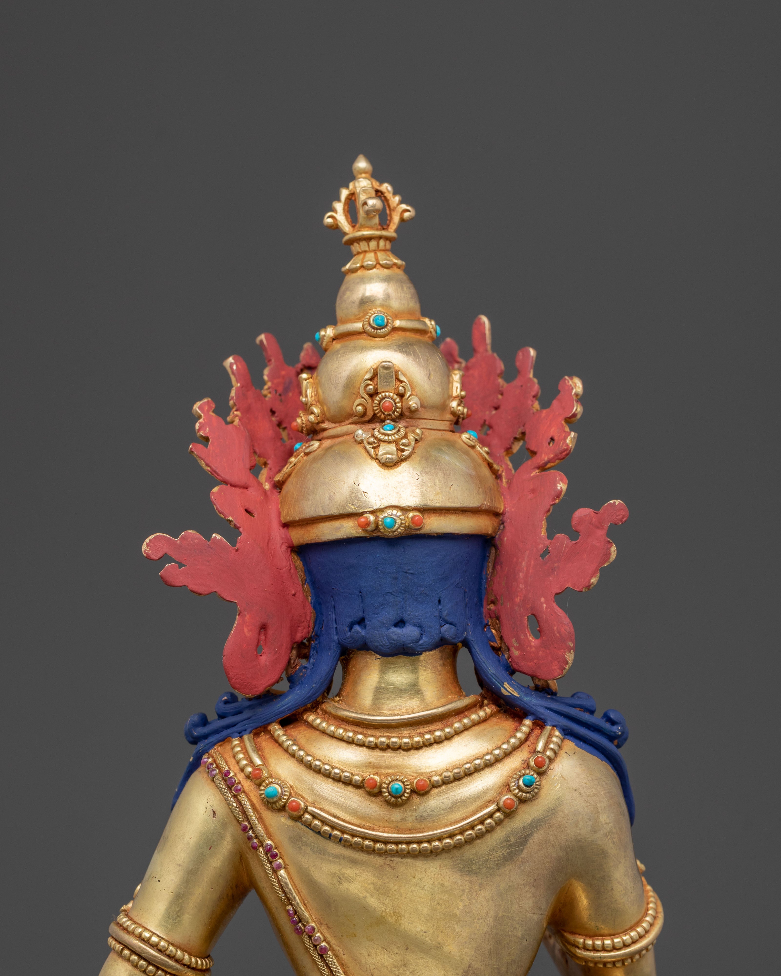 Vajrasattva Handcrafted Sculpture | Buddhist Purification Deity