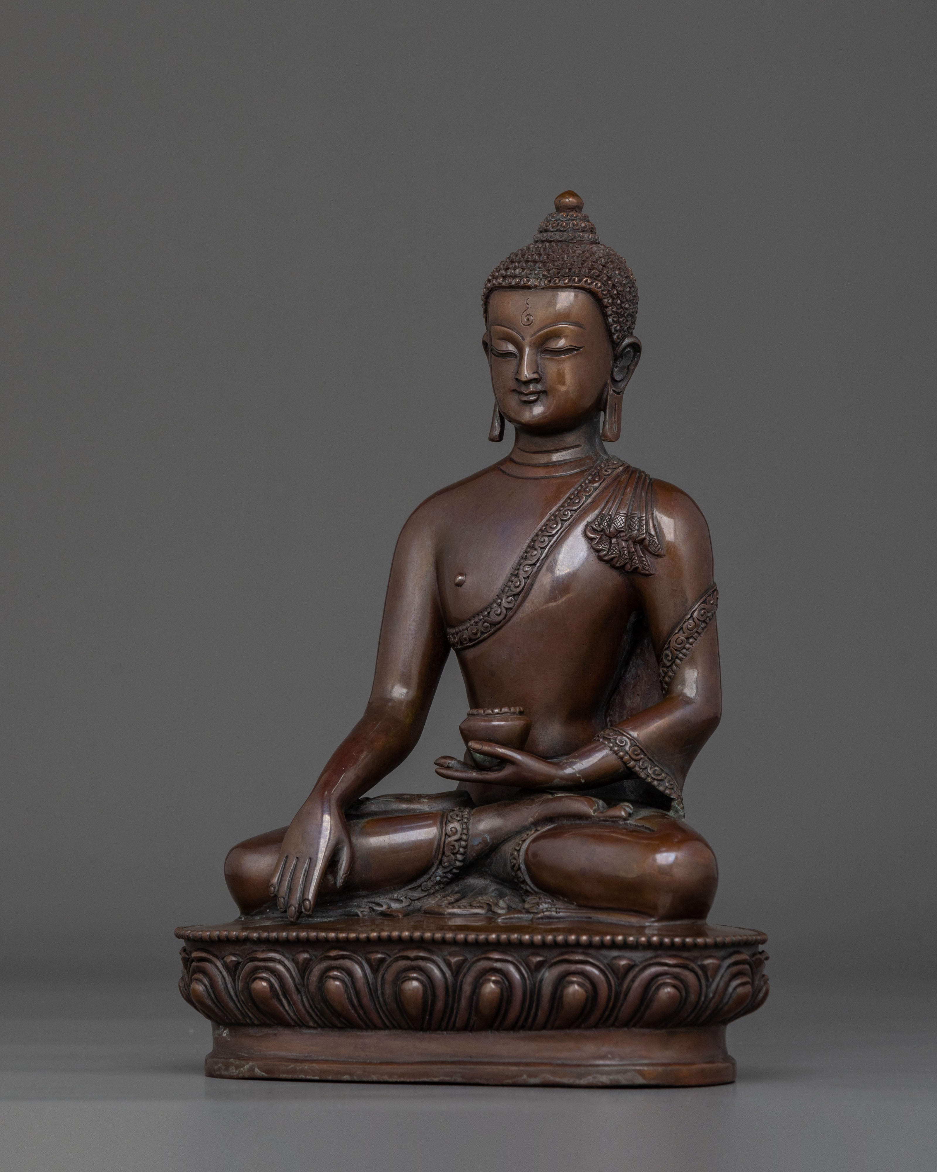 Shakyamuni Buddha Sacred Himalayan Sculpture