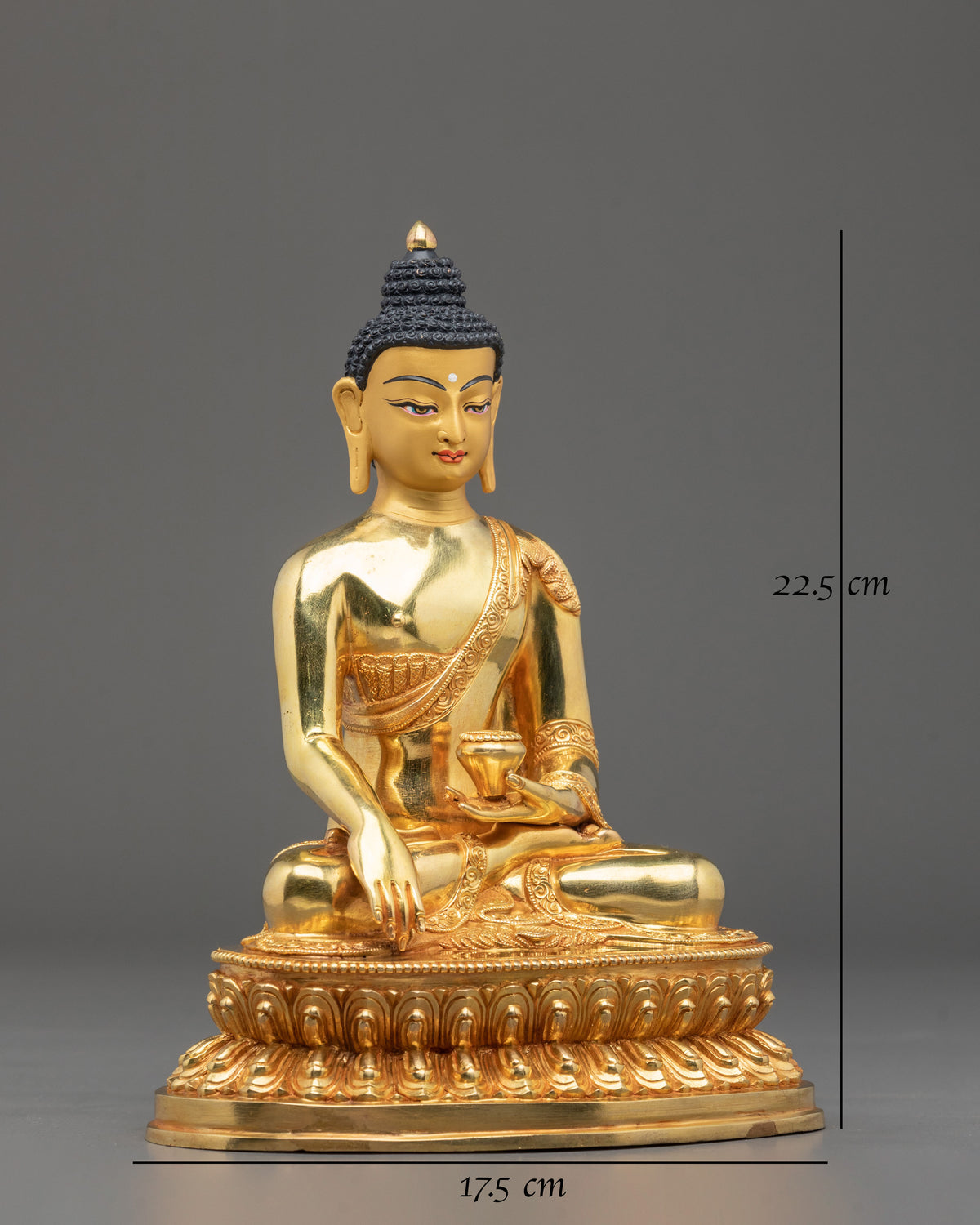 Siddhartha Gautama Buddha Sacred Sculpture | Symbol of the Path to Enlightenment