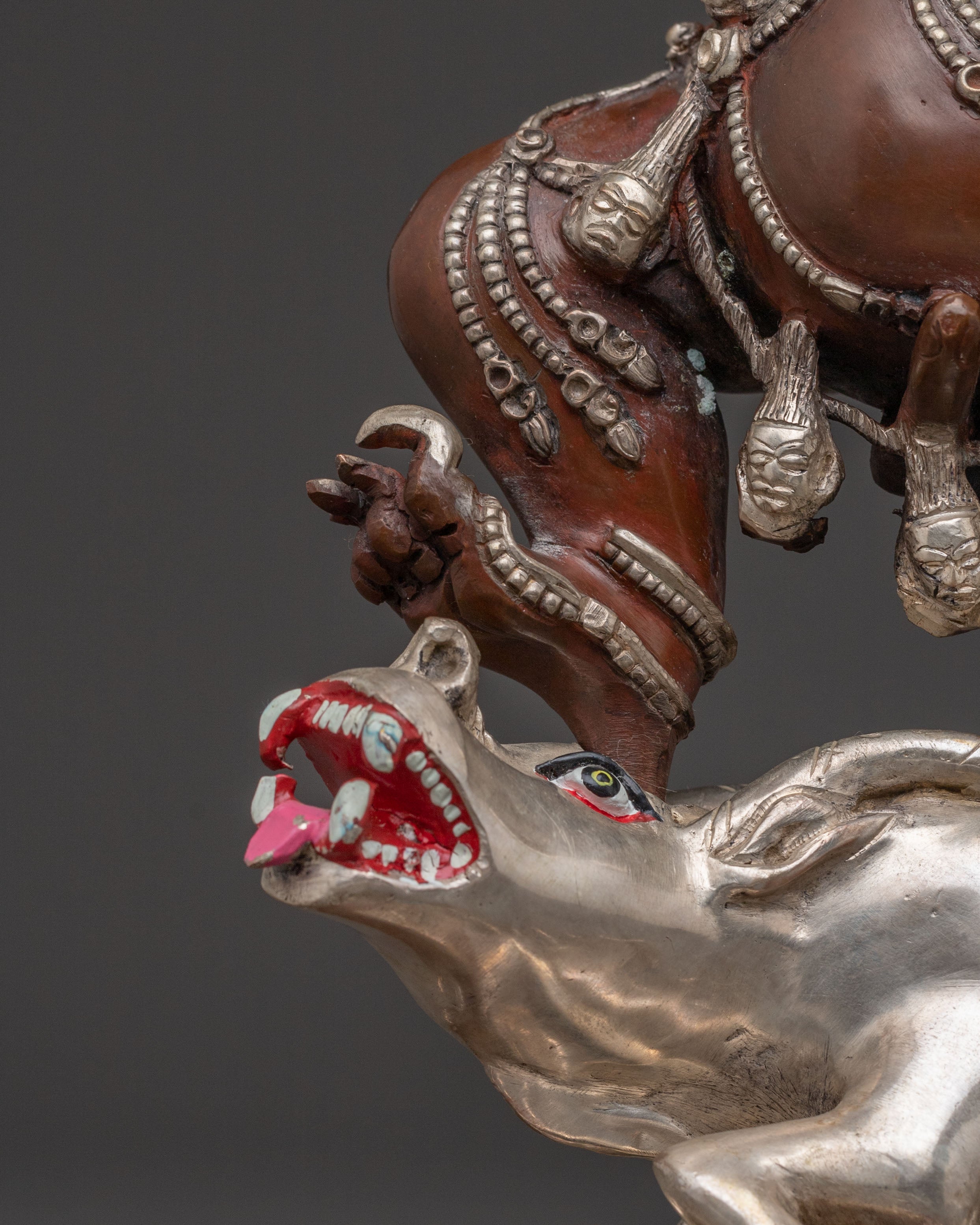 Sacred Statue of Yamantaka with Vajravetali – Protective Fury