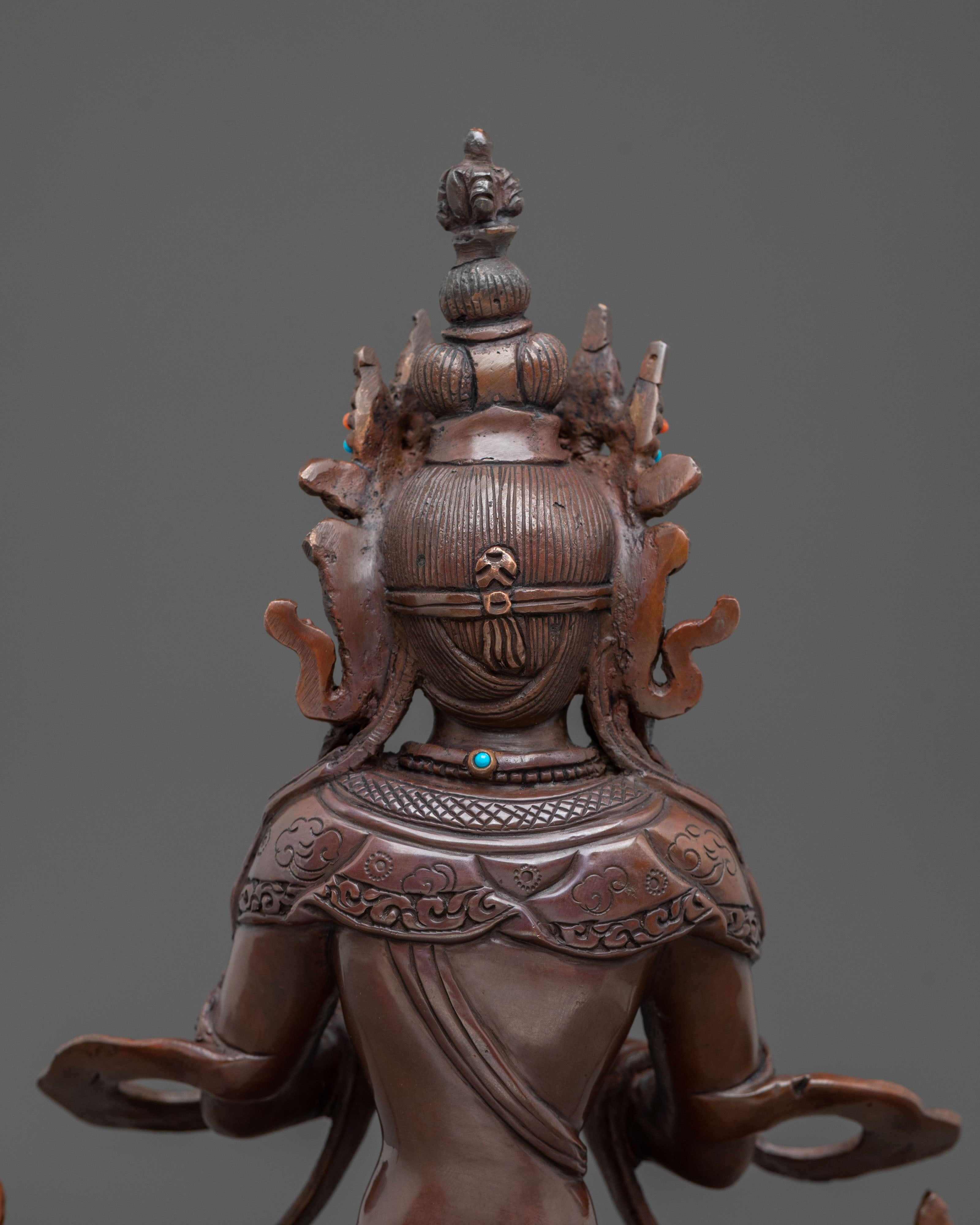 Hand Carved Vajradhara Sculpture | Home Decor